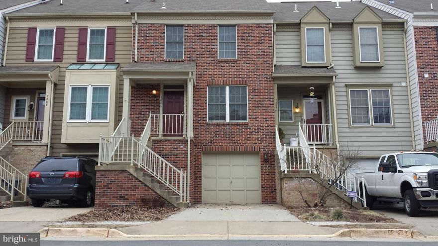 Large, Clean, Brick Front Garage Townhouse w/Driveway*Ready to Move-In*3 Bedrooms plus Loft (or 4th Bed)*Eat-In Kitchen & Breakfast Bar*Excellent Location- One mile from I-66*Nice Deck w/Stairs to Fenced Yard*Fireplace to Keep You Warm*Recently Painted*Verizon FIOS Available*Washer/Dryer Included*Walk to Pool*Half Bath in Basement Rec Room*Pets Considered Case by Case.