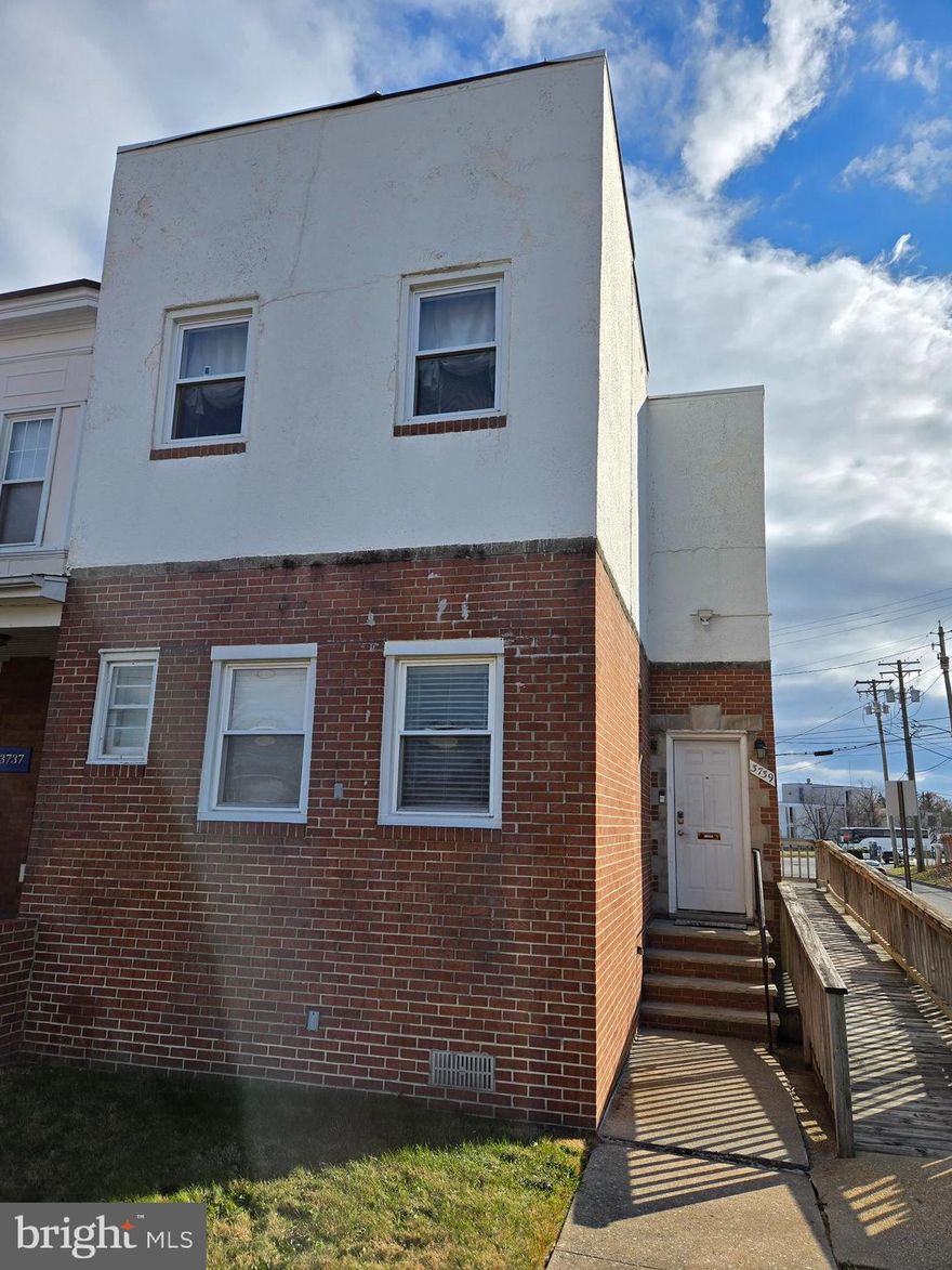 This three story (full basement) mixed use building is located directly on Wilkens Ave. with a daily traffic count of over 10,000 cars/day. Located in Baltimore City, close to the County line, this R-6 zoned property permits day care (child or adult); almost any home occupation; residential care facility and a place of worship but also has a medical use certificate that permits medical care, chiropractic, outpatient counseling, mental health, substance abuse services, drug testing, nutritional, dentist office, yoga and physical fitness and much more. First floor, most of the second floor and basement only available.