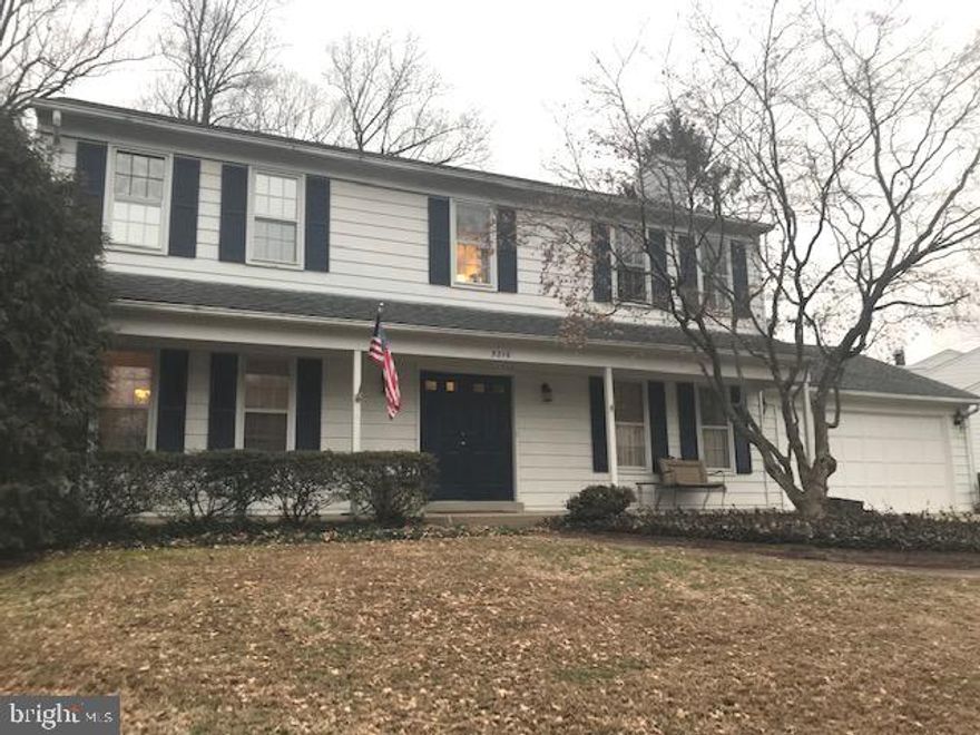 Spacious, freshly painted colonial with approx 3,000 sq ft of finished space including lower level.  Eat-in space in kitchen, hardwood floors on main and upper level; lovely main level family room with fireplace, completely finished LL with full  bath, 5th bedroom and recreation room /den with wet bar and additional finished room.  Great flat, fenced back yard with deck and stone patio.  Walking path through neighborhood to sought after Lake Braddock High School;  and great location with easy access to beltway, and shopping.
Sorry, no cats.