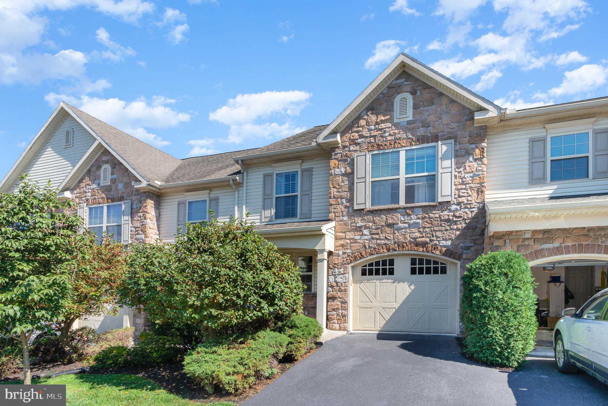 Gorgeous townhome located in Winding Hills! This beautiful 3-bedroom townhome includes a 1-car garage that features hardwood floors and an open floor plan. Living Room, Dining Area, Eat-In Kitchen with stainless steel appliances, granite countertops and recessed lighting. Enjoy the mountain views from your back deck. Primary suite features a walk-in closet and a private bath with double vanity sink and jetted soaking tub. The second floor also includes two bedrooms, a full bathroom and laundry. Full unfinished basement perfect for storage or in-home gym. Outstanding neighborhood amenities include heated salt water pool, community center with gym, parks, and walking trails. HOA maintains the lawn care, landscape, snow removal and exterior maintenance. Available 11/1/2025! Schedule your showing today!