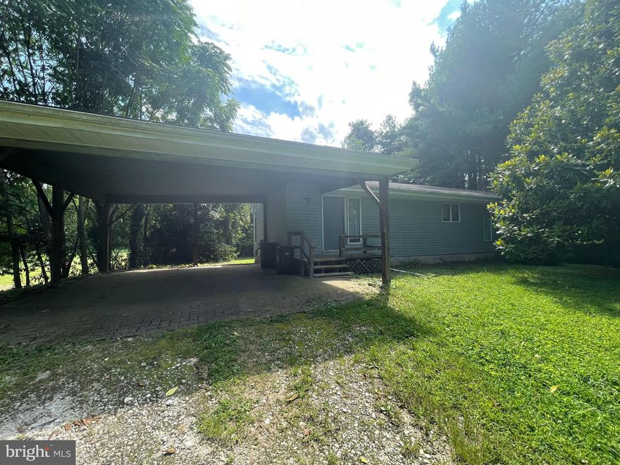 Beautiful 1 acre lot in private and peaceful surroundings. Desirable Glen Arm area - country feel, close to
Towson, Hunt Valley and Carroll Manor Elementary school district. 2 Bedroom, 1 full bath rancher on idyllic, beautiful private lot. Home has full unfinished basement. Huge opportunity! Can renovate home, use the footprint or start new! 
Trane 3 ton condensor (2015)
Armstrong Oil furnace (2007)
Termite treatment (2017) contract warranty
Well - 1974/300 feet deep
Septic - inspected and cleaned (2023)
Roof (2009)
Dishwasher (doesn't work)