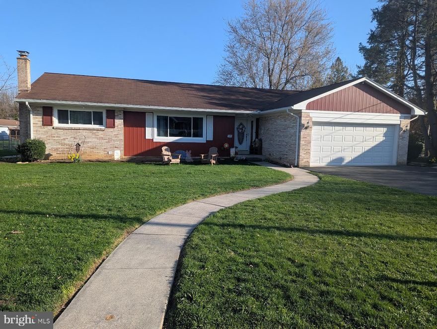 Don’t miss this beautifully maintained ranch-style home located in one of Palmyra’s most desirable areas. This spacious home offers 3 comfortable bedrooms, 2 full bathrooms, and a 2-car garage. Step outside to enjoy the fully fenced backyard, complete with a scenic view of a peaceful grassy field and mature trees—perfectly admired from the cozy back porch.

Recent upgrades include brand new windows throughout, enhancing energy efficiency and keeping the home cool all summer long with central A/C.  All new kitchen appliances upstairs convey with the home.

The basement adds incredible value, featuring its own kitchen and bathroom—ideal for guests, extended family, or potential rental income.

Schedule your showing today—this lovely home won’t last long! Photos will be uploaded shortly!  Agent is related to sellers