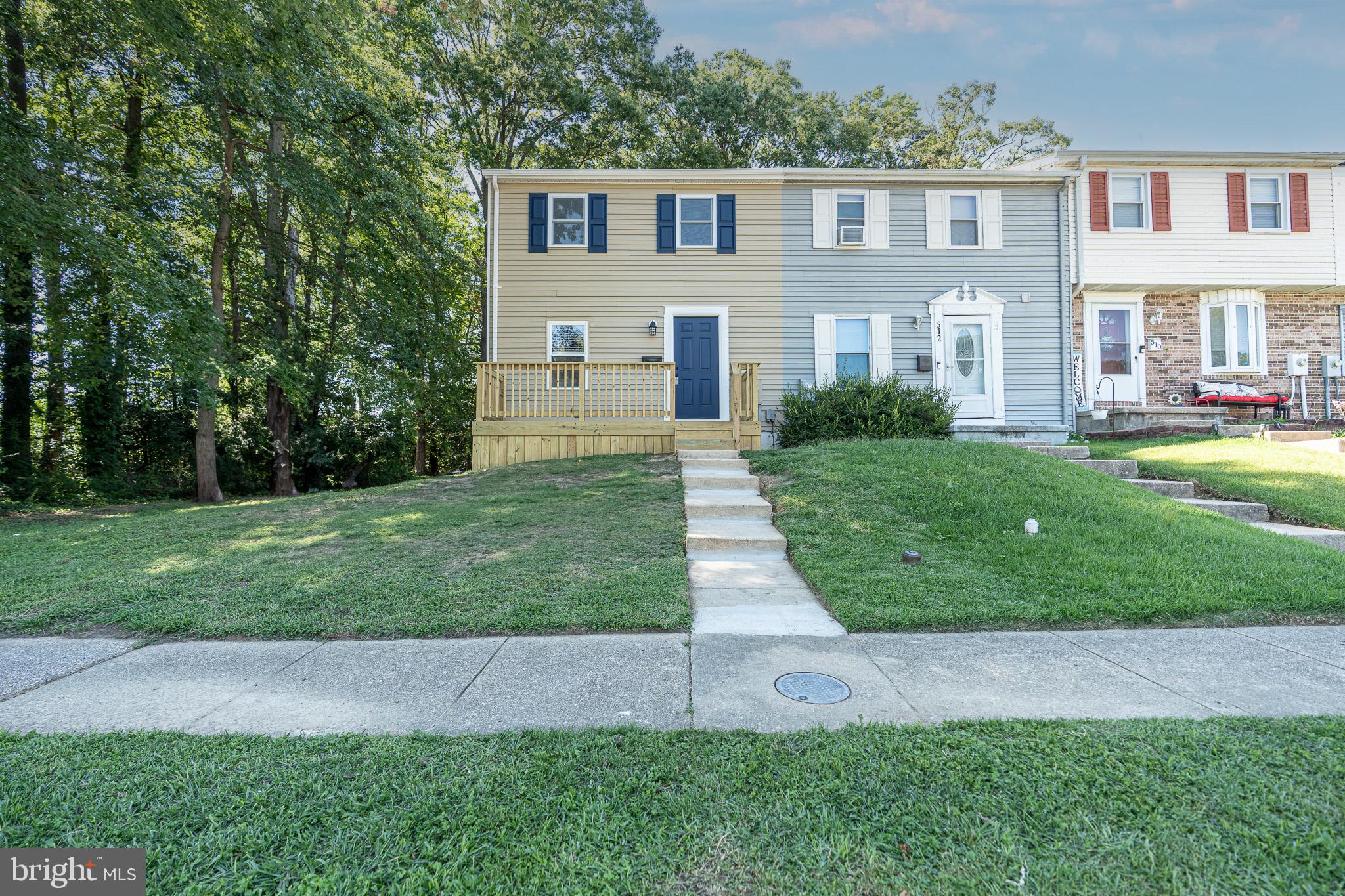 Stunning Renovated End-of-Group Townhome at 514 Holly Hunt Rd!
Welcome to 514 Holly Hunt Rd – a beautifully renovated end-of-group townhouse that blends style, comfort, and convenience. This move-in ready home has undergone major upgrades from top to bottom, including a brand-new roof, new front and rear porch decks, and all-new windows and lighting throughout.
The heart of the home is the fully updated kitchen, featuring brand-new stainless steel appliances – refrigerator, dishwasher, microwave, and stove – along with a center island perfect for meal prep or casual dining, highlighted by elegant new pendant lighting. The main level showcases new luxury vinyl plank flooring, offering both durability and style.
Upstairs, you’ll find new plush carpeting for added comfort, while the full bathrooms on the upper level and in the basement feature custom-tiled showers with modern finishes. A rare main-level half bath adds extra convenience for guests.
Step through the brand-new sliding glass door onto the back deck and enjoy your spacious, private outdoor oasis. As an end-unit, this home boasts an extra-large yard surrounded by mature trees, offering a peaceful and private setting ideal for entertaining or relaxing.
Don’t miss your chance to own this beautifully updated home in a desirable location – schedule your private tour today!