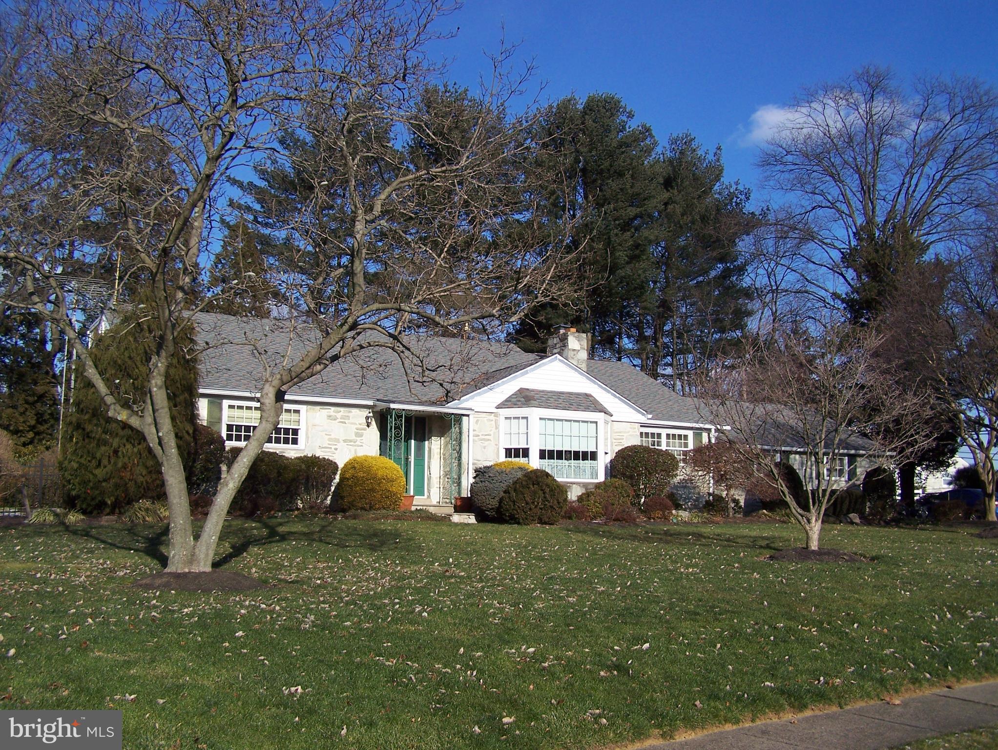 Large Lower Moreland cape cod. This home offers 4 bedrooms, 3.5 baths, family room with fireplace along with holiday sized dining and formal living room. Home also offers 4 season room and finished basement. Great locations and great schools.
