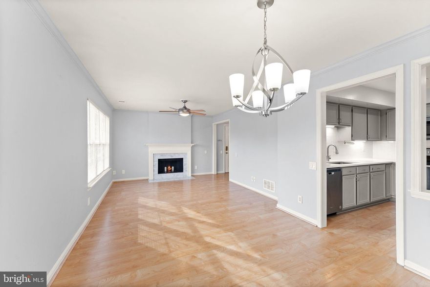 Welcome to this inviting two-level, 2-bedroom, 2.5-bath condo in the always-popular Bull Run community. The layout flows comfortably from room to room, highlighted by an open main living space with great natural light and a cozy wood-burning fireplace. Both bedrooms are generously sized with plenty of closet space, offering a nice balance of privacy and comfort.

The kitchen is well-proportioned and functional, with enough room to move around without feeling closed in. With community amenities at your fingertips and unbeatable access to everyday conveniences—groceries, dining, shopping, Rt. 234, I-66, and more