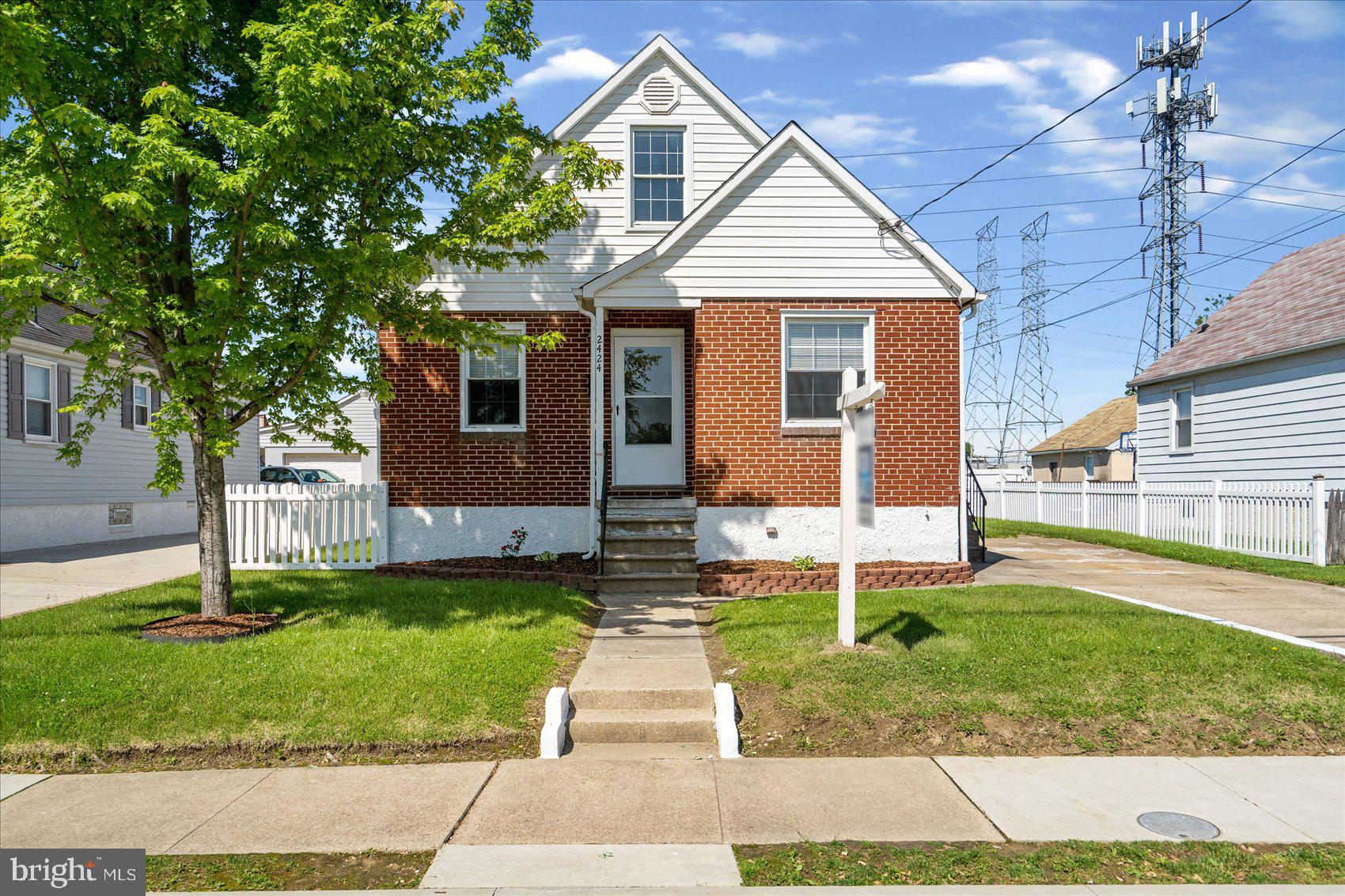 BUYERS FINANCING FELL THROUGH, their loss is your gain! No better place to call home! Take advantage of the opportunity to purchase this beautiful newly renovated home. Brand new kitchen, bathroom, carpet and paint throughout this home. Oversized main level bedroom and a full bathroom provide convenience of first floor living. Upstairs has 2 additional bedrooms. The beautiful porche on this home overlooks the well-maintained yard. Don’t worry about parking on the street with this one! The garage and multi car driveway should provide plenty of parking for any gathering. This home is convenient to shopping and restaurants in Dundalk, but easy access to get to i-95 and to nearby communities.
