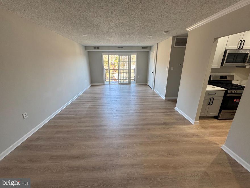 Recently renovated! Step into this beautifully top-floor 2-bedroom, 2-bath condo and instantly feel the warmth of a bright, open home. Sunlight pours in through the balcony doors, highlighting the gorgeous laminate plank floors and the airy, high ceilings that make the space feel expansive and uplifting.

The kitchen is equipped with new appliances and a modern look—perfect for cooking at home or sharing meals with friends. The primary suite is a true retreat, featuring its own ensuite bathroom and a spacious walk-in closet. The second bedroom is just as inviting, with its own generous closet and plenty of flexibility. Bathrooms are renovated with modern finishes.

With its generous layout, abundant light, and thoughtful upgrades throughout, this condo delivers comfort and style in every corner. All of this is just minutes from major commuter routes.

Please keep in mind this home is not FHA approved. Cash or Conventional financing only. Come see why this top-floor gem stands out—schedule your tour today!