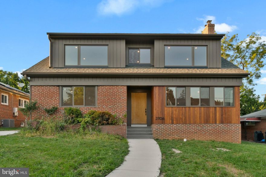Newly renovated and expanded Cheswolde residence in prime location. The square footage in this home was doubled by adding a second floor. A design build project by local award winning firm Guerilla Construction. This home has seven bedrooms, four full bathrooms and two laundry rooms. The front of the house faces south, filing the home with natural light. You'll adore the oversize kosher gourmet kitchen featuring custom  birch wood cabinets built in the Guerilla  Mill Shop. The kosher set up features two dishwashers, a gas stove, a hand washing sink, and refrigerator with a Shabbos setting. The kitchen has layers of LED lighting, hand crafted Zellige tile, soft close drawers, quartz counter tops, and porcelain tile floors. Wait until you see it in person. The kitchen windows face the backyard. Off the kitchen is a brand new deck, a perfect place to enjoy the fall holidays. The main level of the home features the primary suite. Outlets in the primary suite are equipped with timers.  A second bedroom on the main level is well suited for a guest bedroom or home office, complete with a full guest bathroom. Age in place with laundry rooms on the main floor and the upper floor both featuring LG appliances. Speaking of upper floor, you'll be impressed with the five sunny and spacious bedrooms on the top floor, all featuring red oak solid hardwood floors and modern ceiling fans. There's even a reading nook off the upstairs landing. Sleep well under a brand new insulated attic and roof system. The lower level of the home is a blank canvas. It features a walk-out full set of exterior stairs leading to the backyard. The ability to add a play room, additional office, storage rooms or a secondary kitchen is here. The entire home has been painted "Marshmallow" white by Sherwin Williams. The home has all new electrical wiring and all new copper water lines. The home also has two new HVAC systems and two new hot water heaters. The original brick on the exterior of the home was repointed. Natural Cumaru wood clads the front of the house along with Tru Exterior boral siding that comes with a 20 year warranty. Welcome guests into your home past your Bluestone front entry. Brand new Anderson windows are featured throughout the home. Park your car on a new concrete driveway. This home may be eligible for the partial Home Improvement Property Tax Credit, a five year savings program. A close proximity to houses of worship, Sinai hospital, Greenspring Atrium, and Quarry Lake. No showings on Saturdays.  Equal housing opportunity.