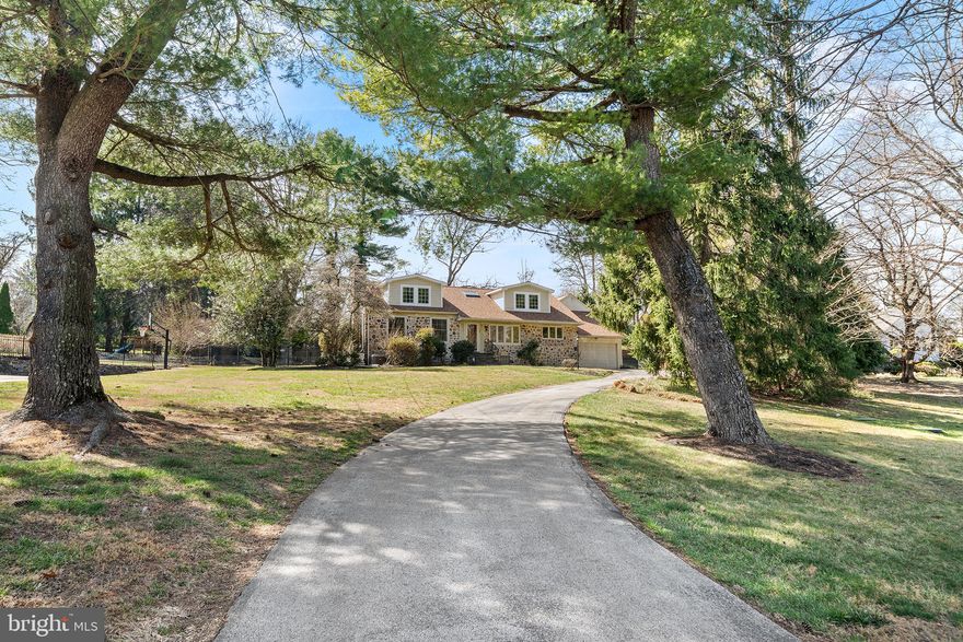 This spacious five bedroom home, with four full baths, is everything you’re looking for, and more, on a large, beautifully landscaped lot in the award-winning Lower Merion School District. This remarkable, light-filled property has been thoughtfully expanded and lovingly cared for by the current owners. The first floor has a formal living room with a gas fireplace, a separate dining room with built-in cabinetry, a spacious eat-in kitchen with tons of cabinet and counter space, two bedrooms, and two full bathrooms, one of which is en suite. A considerable remodel by the current owners created a bright, spacious family room area and open, circular flow in the home. Glass exterior doors provide access to a large deck and stone patio overlooking the peaceful backyard and garden. Down a few stairs, there’s a den that could be used as an office, exercise room or even a sixth bedroom, as well as interior access to the attached garage. Up just a few steps from the main level is the private, primary bedroom suite with high ceilings, recessed lighting, and sliding doors to a small balcony. A massive walk-in closet leads to a gorgeous ensuite bath with double vanity, a towel warmer and rainfall walk-in shower. Just outside and tucked into a large closet is a convenient stackable washer and dryer, one of the home’s two laundry areas. In 2023, an extensive renovation converted the entire second floor attic to fully finished living space, adding two additional bedrooms, a full bathroom, dormers, and several storage closets. Additional improvements include a new roof and skylights, new main HVAC, two new water heaters, and many new Pella windows. A finished basement adds plenty of flexible living space and a second laundry area. The well manicured backyard was fenced in 2020, and a new deck was added in 2019.
Located in a most convenient location, just around the corner from Welsh Valley Middle School, and just minutes from Suburban Square, Narberth, Septa's regional rail, and access to the Schuylkill Expressway, come see everything this beautiful home has to offer!