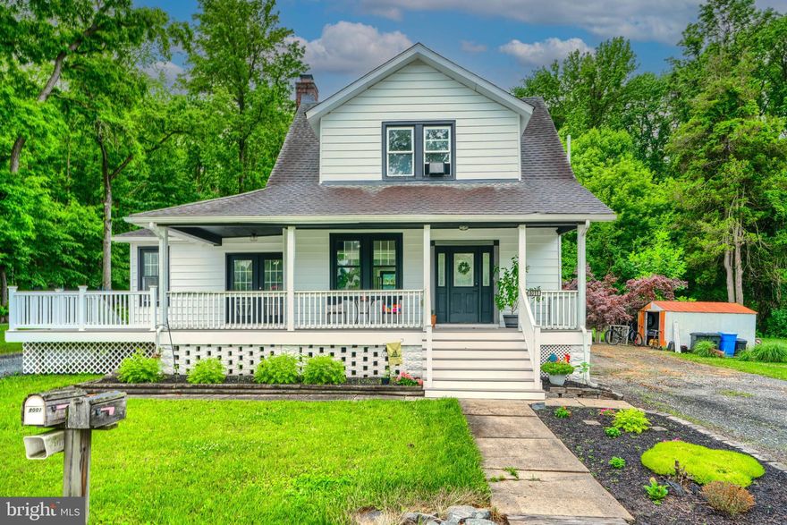 Welcome to a Modern Farmhouse Gem in the Sought-After Sparrows Point Community!

This rare opportunity includes three separate parcels—including two additional lots with their own Tax ID—for a total of 0.72 acres, offering potential for future subdivision. Zoned Rural Residential, this unique property boasts three driveways, providing flexible access and use.

Step onto the inviting covered front porch and into a beautifully updated interior featuring a spacious open-concept layout. The living, dining, and kitchen areas are seamlessly connected and centered around a cozy wood-burning fireplace, enhanced by modern farmhouse décor.

The kitchen is a standout, with a massive 8-ft island, butcher block countertops, and bright skylights that flood the space with natural light.

The main level also includes a generously sized 4th bedroom, currently used as a second living room, along with a half bath, large closet, and laundry area for added convenience.

Upstairs, you’ll find three well-appointed bedrooms and a fully remodeled full bath.

The unfinished basement provides ample potential for storage, a home gym, or even additional finished living space.

Step outside into your private backyard oasis, featuring: a refreshing above-ground pool with attached deck, large fenced area perfect for pets or entertaining, a chicken run, three sheds for all your storage needs, and an established gardener’s paradise with blackberries, blueberries, grapes, and raspberries that return each year.

This incredible property backs to protected state park land and is just a short distance from the entrance of North Point State Park. Experience peaceful rural living while enjoying the convenience of nearby city amenities—the best of both worlds!