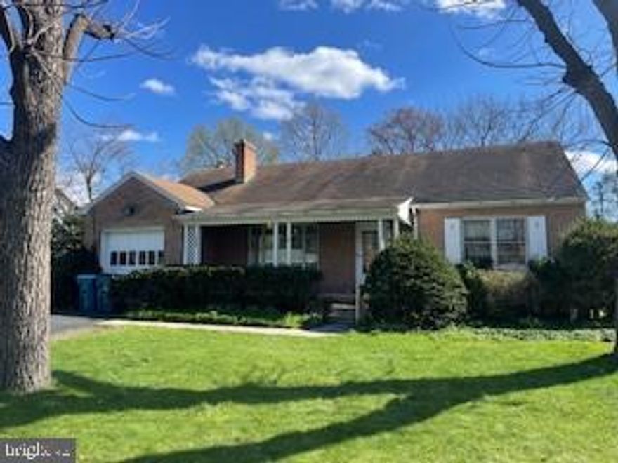 One owner all brick rancher situated on a large lot in North Middleton Township. Constructed by long time custom Carlisle builder, Dean Ellerman.  The house has lovely hardwood floors throughout, including the full attic (which could be finished). Property has "good bones" but is in need of a total update. Great flip or first time buyer opportunity. There is a cistern in the basement. Also has alley access to the rear. This is an Estate. Executor lives out of state and has never occupied the property. Being sold in its present "as is" condition and priced accordingly.