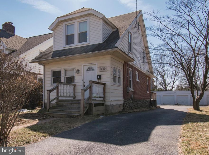 Renovated single family home in the center of Ardmore, in award winning Lower Merion School District. This home has a beautiful and spacious open floor plan. Beautiful kitchen with island, cherry cabinets, granite countertops and tile backsplash and first floor powder room. Second floor has 3 bedrooms and fully renovated bath with stall shower and tub. 3rd floor attic is great additional space. Private driveway leads to 6 car garage with endless possibilities. Desirable location near all Main Line amenities, shopping & entertainment nearby in Suburban Square such as the Ardmore Music Hall, Sam's Brick Oven Pizza, Trader Joes's, Tired Hands Brew Cafe, Whole Foods, Carlino's Italian Market, Marone's. Walk to a variety of libraries and parks such as South Ardmore, Merwood and Elwell. Close to Ardmore High Speed Line R100 and Ardmore Station R5 on the Paoli-Thorndale Line. Easy access to Route 30, Blue Route(476) and Turnpike. Less than 30 minutes to King of Prussia, Center City, and Philadelphia Airport.
