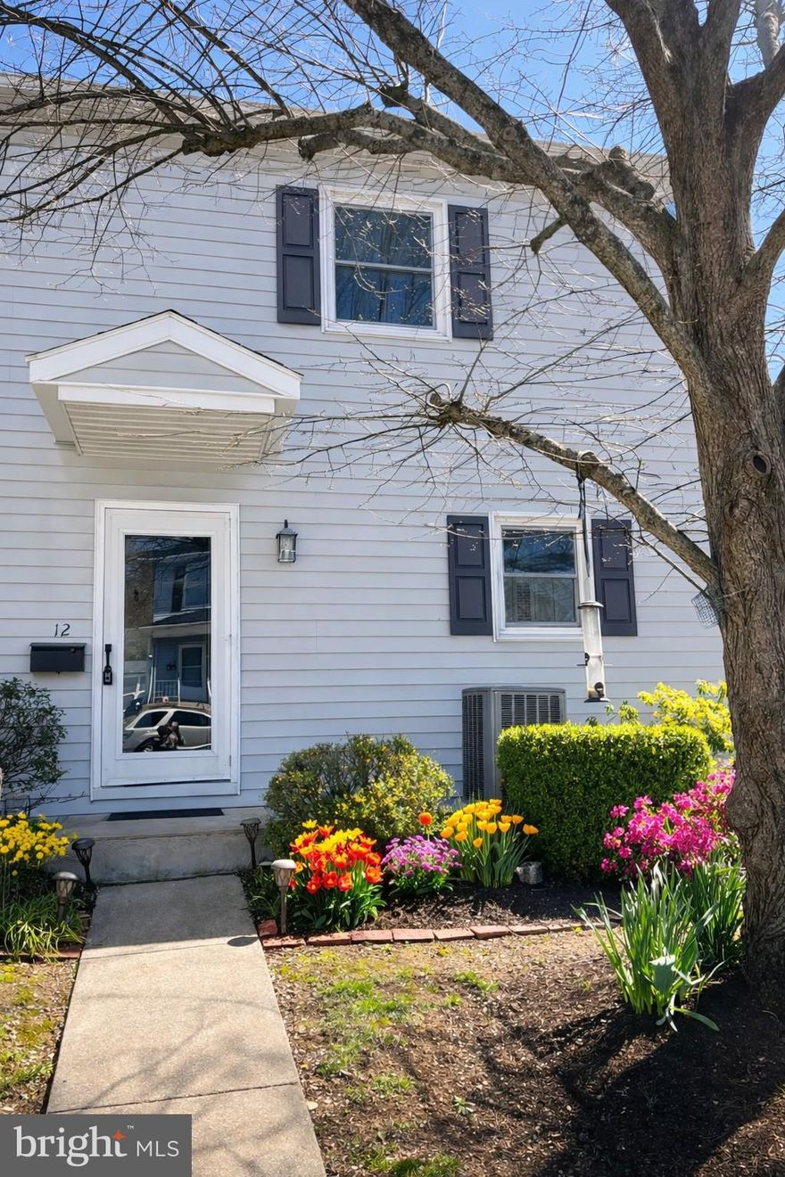 Tucked away and full of charm,, Welcome home to this adorable 2 bedroom townhome in Palmyra! Nestled away in a private community of only 11 townhomes, looking for quiet and low maintenance, you will love this lifestyle.  New flooring, and fresh paint, clean and updated.. move in ready.  Warm and inviting, with a modern feel. HOA is 60.00 a month, lawn care, and snow removal. Whether you are a first time home buyer, downsizing, or looking for easy living, this charming townhome is a must see!