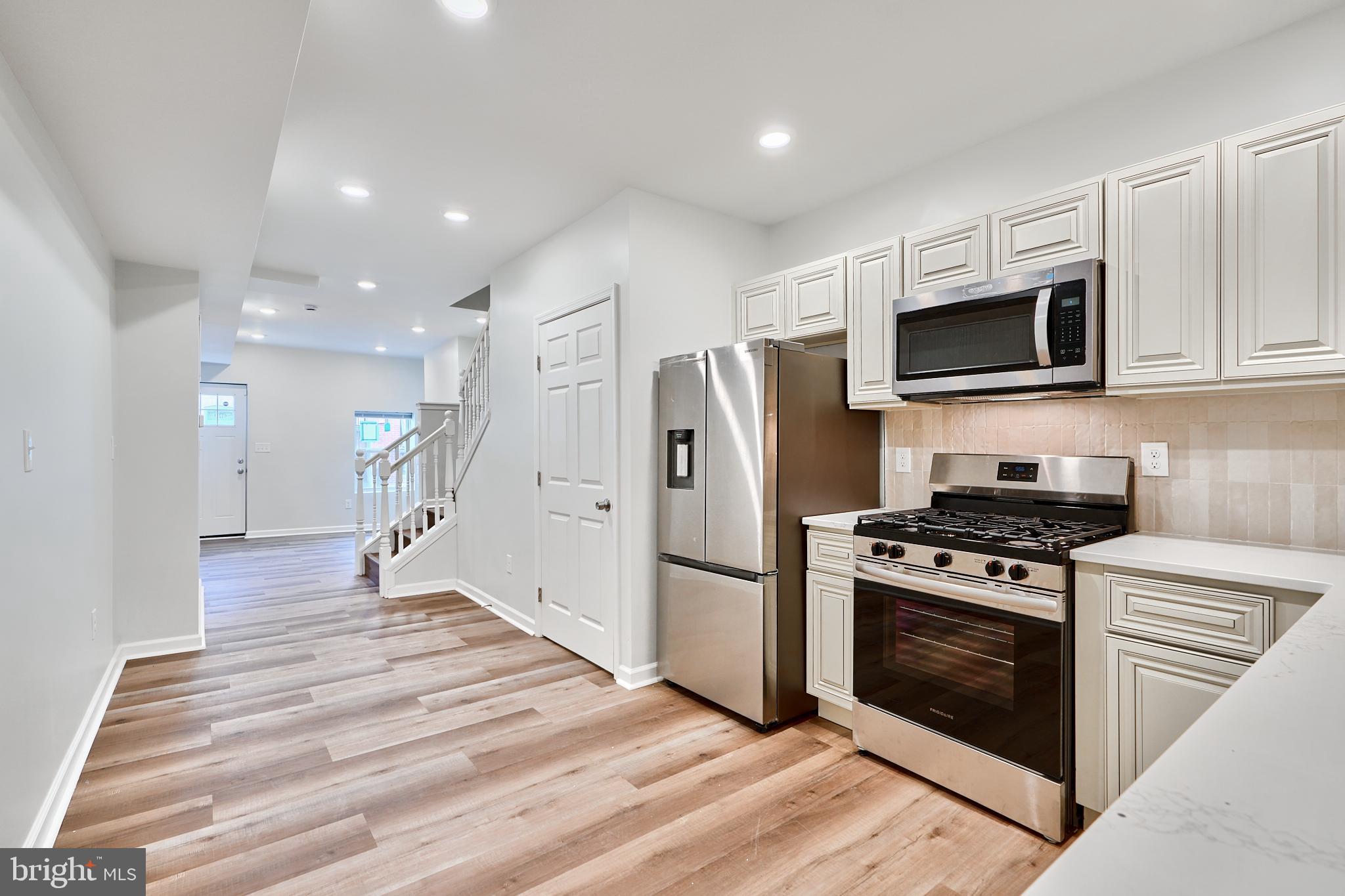 New Improved Price! Welcome to the newly renovated 1341 Sargeant St. Remodeled with an architectural eye and the buyer in mind, the stairway has been repositioned and a full bathroom added for your home enjoyment. Featuring 2 bedrooms and now 2 full baths, with an unfinished but usable basement. Minutes from major highways and beltways such as I-95, 295, 395, and 695. Minutes from the Ravens Stadium and Orioles Park and many more Baltimore attractions. Schedule your tour today!