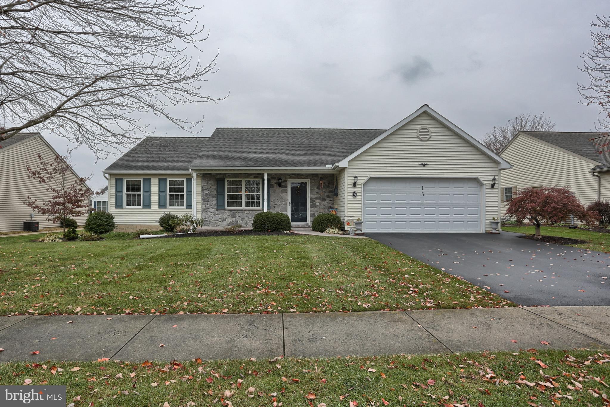 Hawthorn II style ranch offered in Myerstown's premiere 55+ community, Arbor Gate. Monthly land lease for new owners--$325. 1644+ SF of living space. Open floor plan with cathedral ceilings, gas fireplace, crown molding, and neutral d cor. Upgraded white birch kitchen with ample cabinet and counter space. Watch the seasons change while resting in the bright 4 season's room. Enjoy entertaining in the warmer months. Additional entertaining space offered in the sunroom, rear patio, and spacious front porch. This home has been lovingly cared for by the current owners. Property being sold in AS-IS condition per POA's request. ***Settlement to take place after 1/31/2018. Enjoy all that Arbor Gate has to offer: 24/7 community center, gym, billiard's room, library, and lake. Well lit tree lined streets and sidewalks, nestled in the heart of Jackson Township. Visit and find out why so many have decided to call Arbor Gate "HOME". (refrigerator, washer, & dryer do not convey)