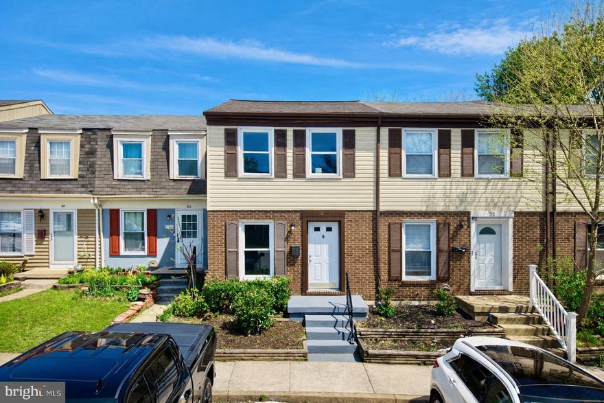 Discover comfortable, easy living in this inviting 3-bedroom, 2-bath townhome nestled in the sought-after Belmont community of Nottingham. This home has been recently refreshed and offers a bright, welcoming layout with a dedicated dining area and an updated kitchen. Step outside from the main level onto the deck, complete with stairs leading down to the yard, perfect for relaxing, grilling, or enjoying outdoor gatherings. Upstairs, three spacious bedrooms provide plenty of room to unwind, along with a full hall bath. The finished walkout lower level adds fantastic versatility with its own full bath, ideal for a recreation room, private guest retreat, or home office. Fresh paint throughout makes this home feel clean, modern, and truly move-in ready. Two assigned parking spaces and access to the community pool add everyday convenience. Located just minutes from the shopping, dining, and entertainment of White Marsh and Towson, this is a wonderful opportunity for homeowners and investors alike.