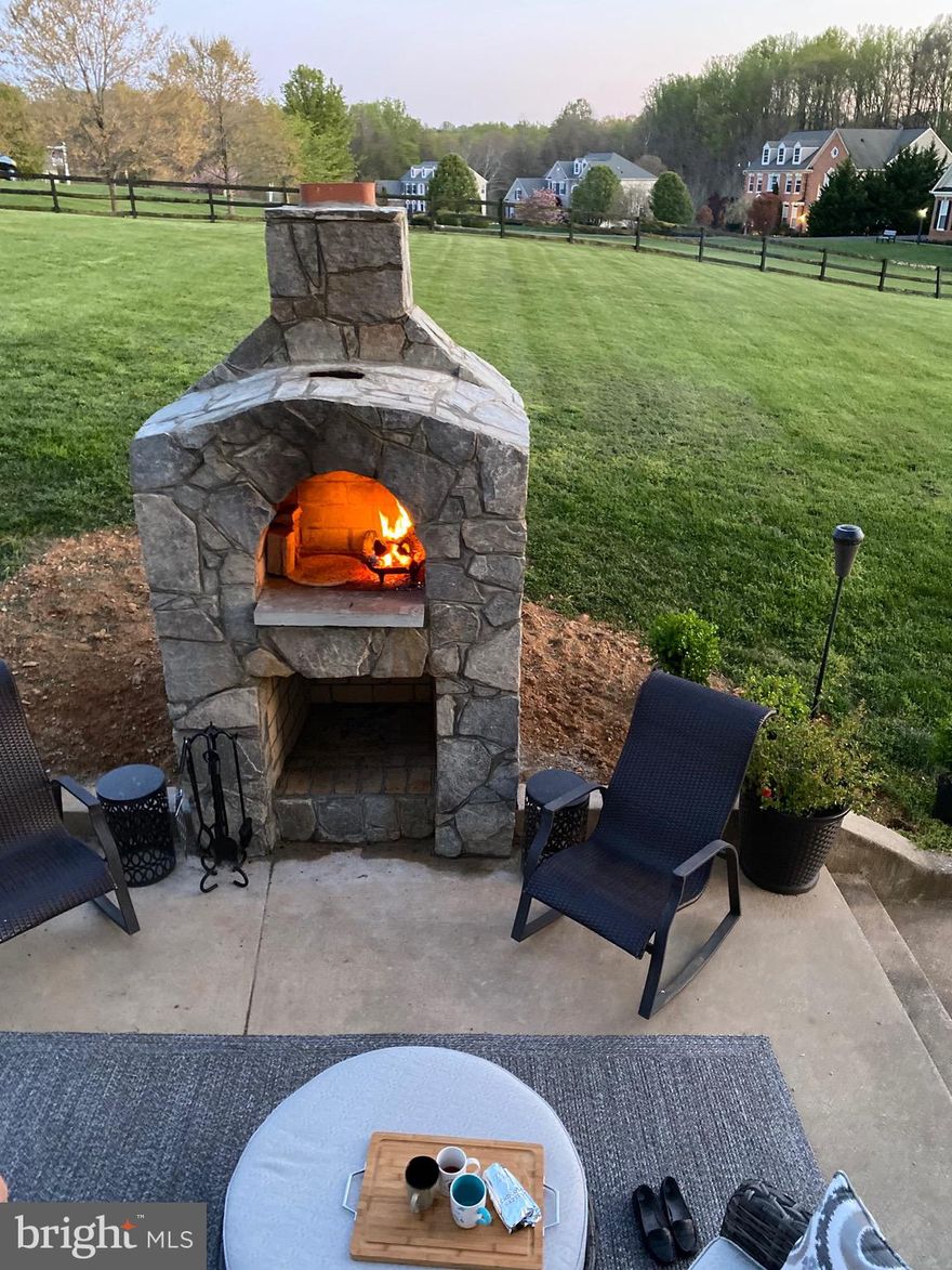 ***AVAILABLE FOR RENT NOW!!
 Welcome to sought-after Jamisons Farm community. Spanning 5,079 sq. ft. on a private 0.96-acre lot, beautiful home blends timeless elegance with modern comfort, perfect for luxurious living and entertaining.

Step into a grand two-story foyer with hardwood floors that flow throughout the main level. The gourmet kitchen is a spacious and perfect for entertaining.  Featuring granite countertops, stainless steel appliances, a large center island, and a sunlit breakfast nook with access to a spacious concrete patio. Adjacent, the family room boasts a cozy gas-burning fireplace, ideal for gatherings. Formal living and dining rooms, accented with crown molding, add sophistication, while a main-level office offers a quiet workspace. There is also a beautiful sun room with a vaulted ceiling and tile floors.

The expansive primary suite is a true retreat, complete with his-and-hers closets, a jetted-soaking tub, and a frameless glass shower. Four additional bedrooms provide ample space, with two sharing a Jack-and-Jill bath and another featuring an en-suite. The finished walk-out basement offers 1,978 sq. ft. of versatile space, including a recreation room, full bath, 3 potential bedrooms, a kitchenette, and plenty of storage, space.

Outside, enjoy a serene backyard with a wood-burning fireplace and custom pizza oven, ideal for al fresco dining. A large storage shed adds convenience, and the lush, nearly one-acre lot ensures privacy. The attached garage provides 588 sq. ft. for vehicles and storage. This home has some of the most beautiful sunsets in all of Warrenton. 

Located minutes from Route 29, this home offers easy access to Warrenton, Gainesville, and top-rated C. Hunter Ritchie Elementary School. With recent updates and a move-in-ready condition, this Jamisons Farm gem is ready to welcome you home. Schedule your tour today!