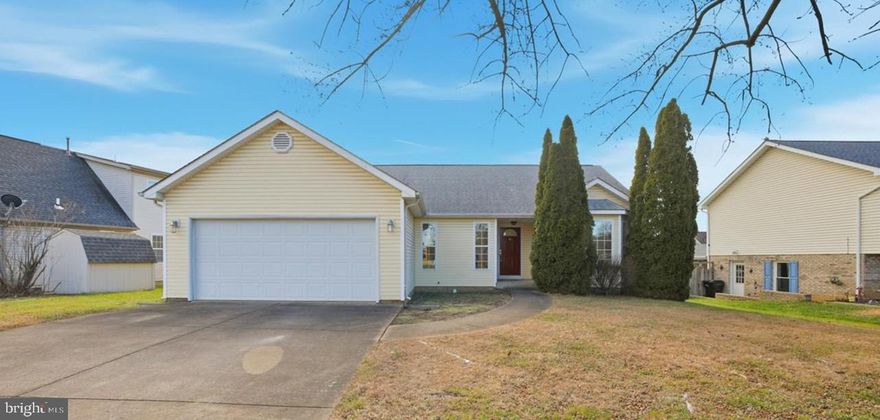 Discover this Charming One-Level Rambler Featuring an Attached Two-Car Garage and a Thoughtful Layout Designed for Comfortable Living. Enjoy Spacious Bedrooms, Walk-In Closets, and a Warm Gas Fireplace that Anchors the Inviting Living Area. The Home Offers a Spacious Eat-In Kitchen, Providing Ample Room for Cooking, Dining, and Daily Gatherings.

Step Outside to a Screened-In Deck, Perfect for Relaxing or Entertaining while Overlooking the Backyard. A Large Driveway Ensures Convenient Parking for Residents and Guests Alike. The Home Needs Cosmetics to Make Shine, Presenting a Fantastic Opportunity to Add Your Personal Touches and Unlock it's Full Potential.
Don’t Miss this Exceptional Chance to Create Value and Make this Comfortable Rambler Your Own! Sold As-Is.