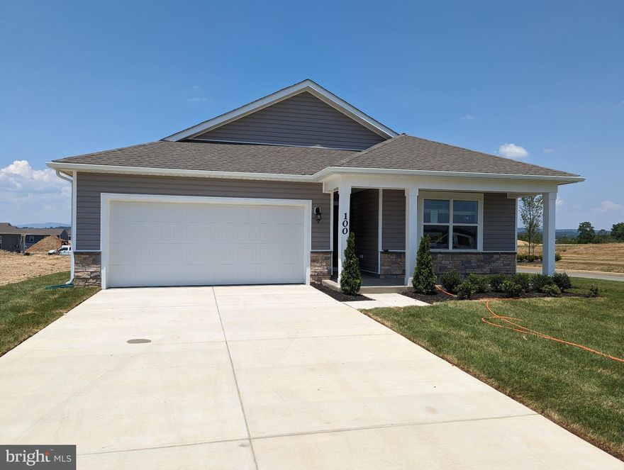 Newly built ranch/rambler style home,  features approximately 1,700 square feet, with 4 bedrooms, 2 bathrooms and an open concept layout located in neighborhood full of breathtaking views of rolling plains and mountains. The Neuville model features spacious kitchen and gathering room. At the heart of the kitchen is a grand island where you can enjoy preparing meals while entertaining family and friends. Find comfort and relaxation in your secluded owner's suite featuring a walk-in closet and dual vanities. Quality materials and workmanship throughout, with superior attention to detail, included are blinds, stainless steel appliances, granite countertops, washer, dryer and upgraded cabinets. Contact us today to see this beautiful home in person! Owner has added a patio in the back for the tenants use!

Credit over 600 preferred not required
Pets on case by case basis
NO SMOKING