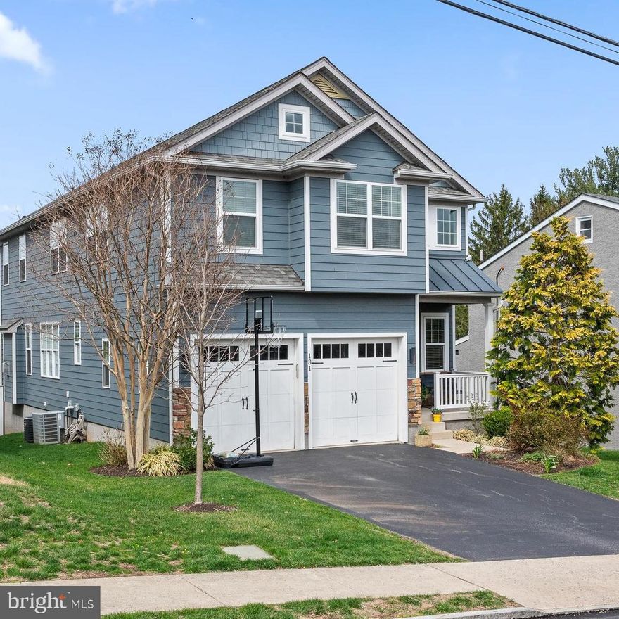 Welcome to this impeccably maintained 5-bedroom, 3.5-bath home in the heart of Lower Merion, offering the perfect blend of luxury, comfort, and convenience. Situated in a prime location, this residence offers top-tier finishes and modern upgrades.  Custom built in 2013, this home offers just over 4,000 SF of comfortable living space.
Step inside to the double entry sunlit foyer.  Main level offers a gourmet eat in kitchen designed for both functionality and style, featuring high-end appliances, custom cabinetry, and a spacious breakfast bar—perfect for entertaining plus a back staircase to 2nd level bedrooms. The open-concept living and dining areas are bathed in natural light, with hardwood floors throughout along with sliding doors to oversized deck overlooking fenced in back yard.  Adjacent living room offers a gas fireplace, large windows, custom window treatments and opens to a dining room currently functioning as a cozy sitting area.  Main level laundry and access to attached 2 car garage, powder room and lots of closet space complete this level.  Special design touches throughout this home make it even more move in ready!
The second floor features a serene primary suite with a spa-inspired en-suite bath and generous closet space. Three additional bedrooms provide ample flexibility for family, guests, or a home office. The finished lower level offers even more living space – in 2021 a 5th bedroom was added with en-suite bath, family room, gym/office, custom bar for refreshments and sliding doors to private patio and back yard. Enjoy the ultimate in walkability—this home is just steps from a McMoran park, a top-rated elementary school, Belmont Hills township pool and library PLUS the vibrant shops and restaurants of Manayunk. With easy access to major highways and public transportation, commuting is a breeze.
This exceptional home truly has it all—luxury, location, and lifestyle. Don’t miss this rare opportunity to own in one of the most sought-after neighborhoods on the Main Line!