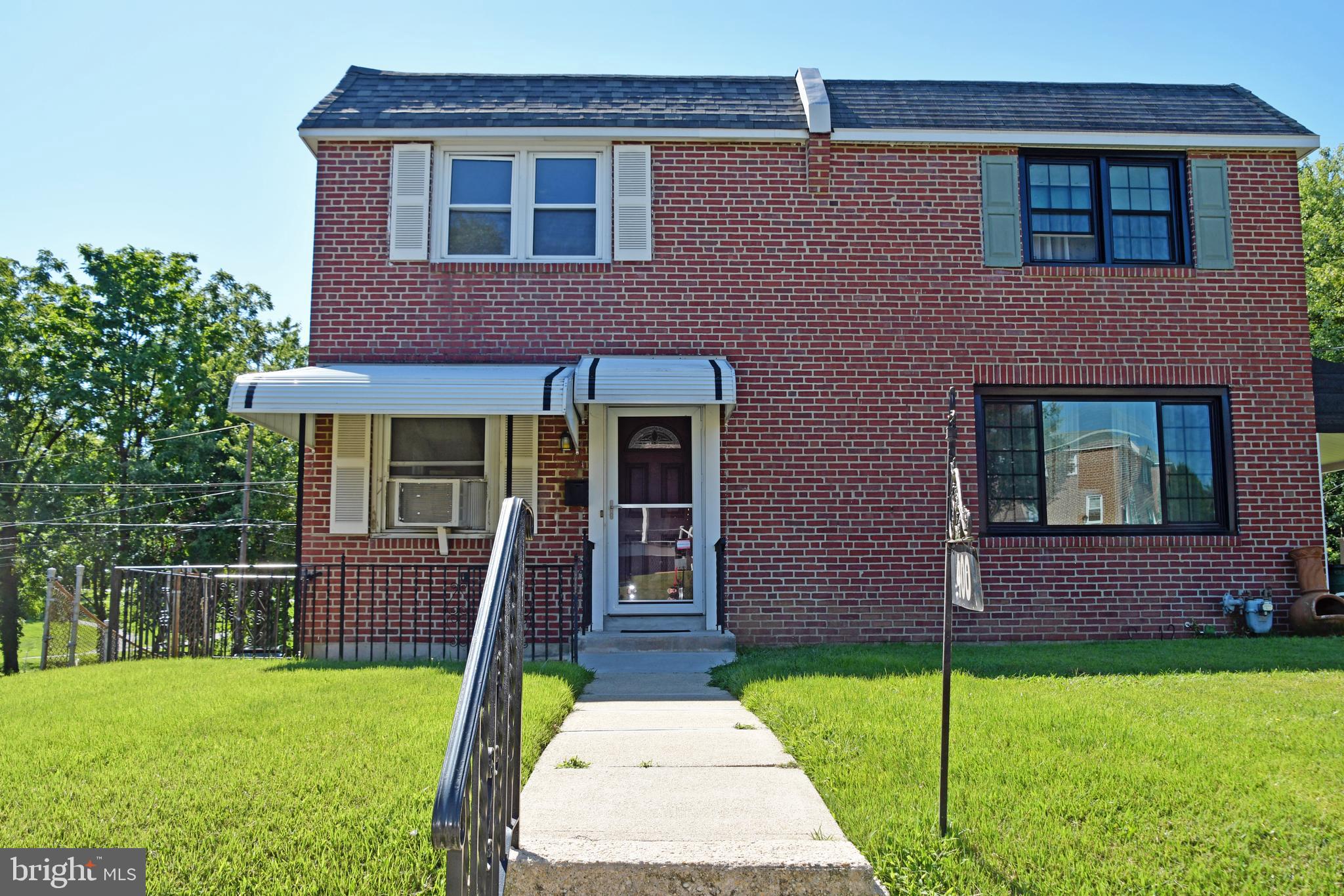 Welcome to this three bedroom, one bathroom brick twin located on a desirable street in the heart of Ridley Park, within the award-winning Ridley School District. As you enter the home, it is adorned with hardwood flooring throughout the home. There are three nicely sized bedrooms upstairs and one full bathroom. The unfinished basement is just waiting to be a perfect family room, play room or office. The basement leads to a one car garage, a parking pad for extra convenience and priced for any additional upgrades that need to be made. A playground is located directly behind house. Enjoy the walkable neighborhood within nearby parks, plus easy access to public transportation, I-95, Philadelphia Airport, and all major highways. This home is located within minutes of Ridley Park town center which offers a variety of shops, restaurants and other amenities. Make your appointment today!