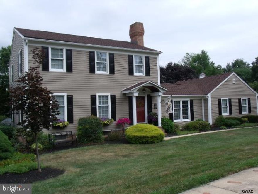 Beautiful, corner 2-story Colonial, meticulous thru-out, formal LR, DR, EIK, step down to 1st flr FR w/ FP.  New siding, new windows, new patio.  Professionally landscaped.  All appliances included.