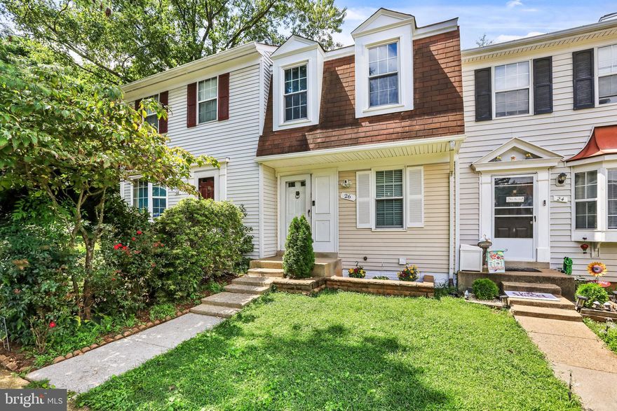 Welcome to 26 Dorrell Court, a spacious 2-bedroom, 2-bath townhome set in the established Countryside community of Sterling. Designed across three levels, this home offers comfortable living spaces inside and sought-after community amenities outside.

The main level includes a bright kitchen with space for a table and a living room with a fireplace that opens directly to a fully fenced backyard with a cozy patio—an ideal spot for relaxing or entertaining outdoors.

Upstairs, two bedrooms share a full bath, providing comfortable accommodations and flexibility for guests, hobbies, or a home office. The finished lower level adds a versatile family room, a second full bath, and laundry room.

As a resident of Countryside, you’ll enjoy access to outdoor pools, tennis and basketball courts, playgrounds, fitness trails, and a catch-and-release pond, with Algonkian Regional Park and the Potomac River just moments away. Shopping, dining, and entertainment are nearby at Dulles Town Center, while Routes 7 and 28, the Dulles Greenway, and Silver Line Metro stations in Reston and Ashburn make commuting simple. Washington Dulles International Airport is less than 15 minutes away, providing direct regional and international access.

This home blends comfort, convenience, and community in one of Loudoun County’s most desirable locations.
