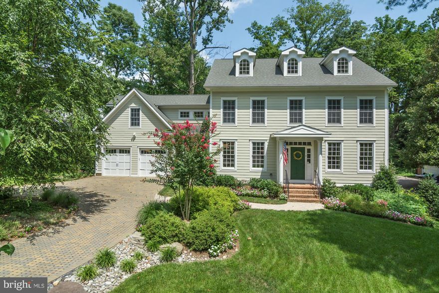 Custom built in 2009 featuring incredibly flexible living spaces -- large cook's kitchen for gathering with an adjoining family room & screened porch.  Formal living & dining rooms plus an elegant powder room complete the main level.   There is a  private owner's suite plus 2 additional bedroom suites, 2nd floor family room or home office and large laundry room on the upper level.  On the third floor, there are 2 bedrooms and a full bath -- again great flexibility for sleeping rooms or office space.   Magnificent nanny/in-law suite on lower level with living room, bedroom, 2nd kitchen, 2nd laundry and full bath has a separate entrance.  A large 2-car garage with built-in storage is accessed from the circular driveway.   Elegant in-town living in renowned Severn River water community -- close to everything yet tucked away at the end of the street.