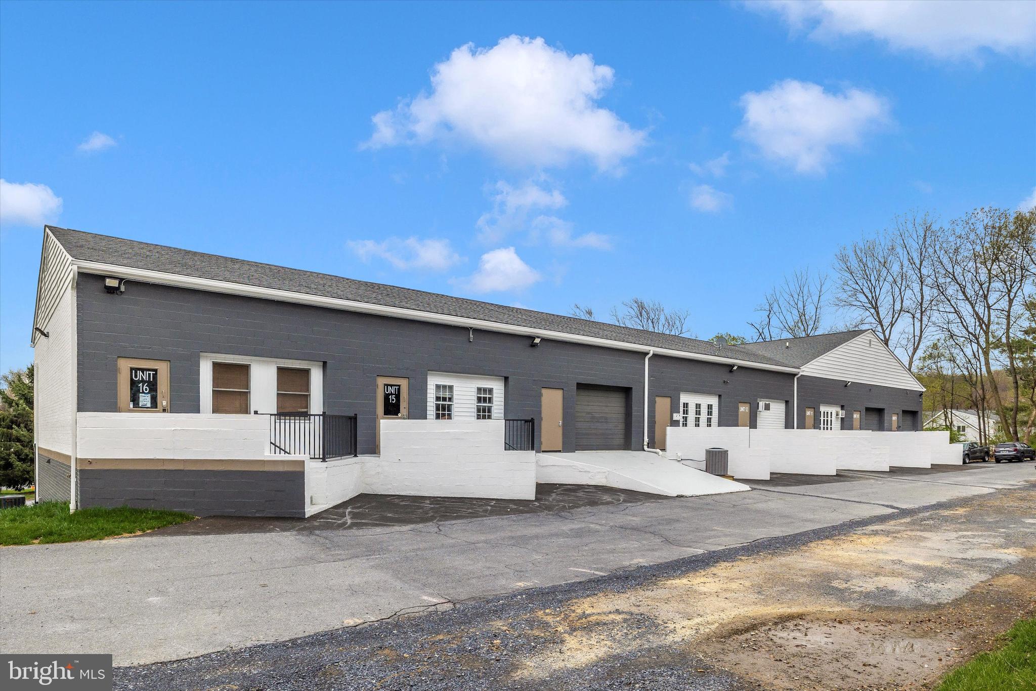 For Lease: 6907 Baltimore National Pike, Frederick, MD Units 11 & 12
This spacious flex space offers 2,600 SF of industrial office space, suitable for a variety of purposes. It features 2 loading docks and space for dock-high doors if not already present. Pricing is $3,250.00 plus electric. Strategically situated on the Golden Mile, the property provides direct access to multiple major highways, enhancing its accessibility. Additionally, it includes access to three dedicated parking spaces, ensuring convenience for tenants and visitors alike.