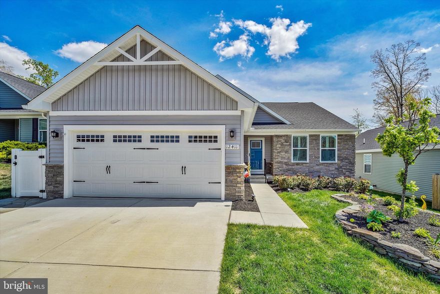 What an opportunity to own this stunning 4BR/3BA home in the awesome convenient community of “Regency at  North!” Only minutes from I95, shopping, hospitals and historic downtown Fredericksburg! This is a highly sought after 55+ neighborhood that is active and host many fun activities or just spend quiet time at the Rec center, relaxing swimming, take the pet for a walk down walking trails or venture out to the many historic battlefields right down Rt3.  The ideal address to call home being 1/2 between DC or Richmond & just a hop on 95 to beaches or mountains that’s the beauty of Fredericksburg without the stress & 
And lets talk about the house…So many upgraded features like luxury vinyl planked flooring, recessed lighting throughout, ceiling fans, new upgraded appliances, ceramic tile backsplash, center island, quartz countertops everything thought through completely! Even down to the poured garage coated floors, storage galore, inground sprinklers & enormous space for storage or workshop. I could go on & on but why not hurry up to come see for yourself?…..