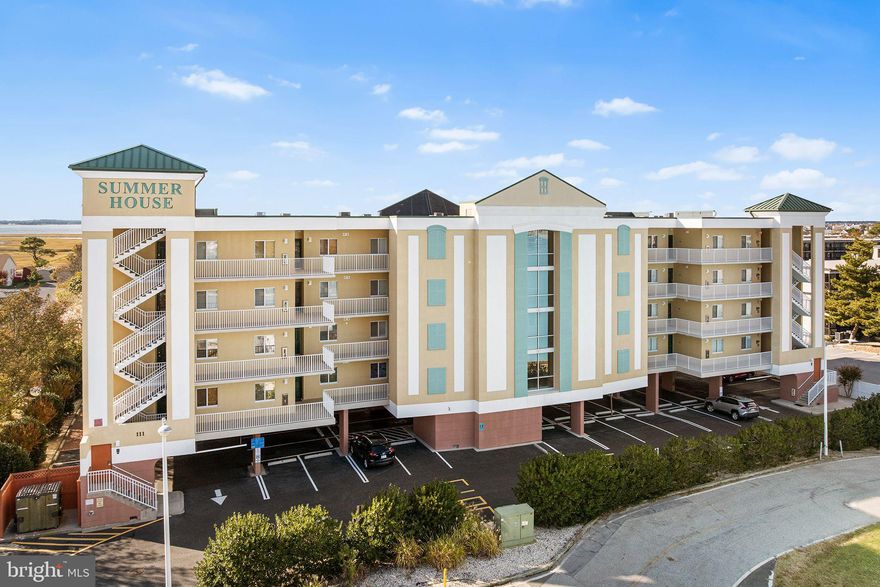 Beautiful Bayfront Living on 100th Street

This beautifully appointed 2-bedroom, 2-bath bayfront home offers the perfect blend of comfort, style, and convenience—with spectacular sunset views over the bay.

Designed for easy coastal living, the open floor plan includes a fully equipped kitchen, an adjacent dining area, and a spacious living room with a cozy gas fireplace. Step outside to your large bay-view balcony—ideal for morning coffee or evening cocktails as the sun sets.

The primary suite features a whirlpool tub and separate shower, while additional highlights include crown molding, six-panel doors, full-size laundry, and tasteful furnishings throughout.

Enjoy added conveniences like a private storage unit for your beach gear, two assigned covered parking spaces, and access to the community pool just steps away.

Perfectly located on quiet 100th Street—just two blocks from the beach and within walking distance to Little Salisbury Park, Liquid Assets, Bull on the Beach, Coffee Beanery, Blue Fish Sushi Bar, and the ACME Supermarket. There’s even an EV charging station nearby and the Public Library just a short stroll away.

Experience the best of bay and beach living—welcome home!