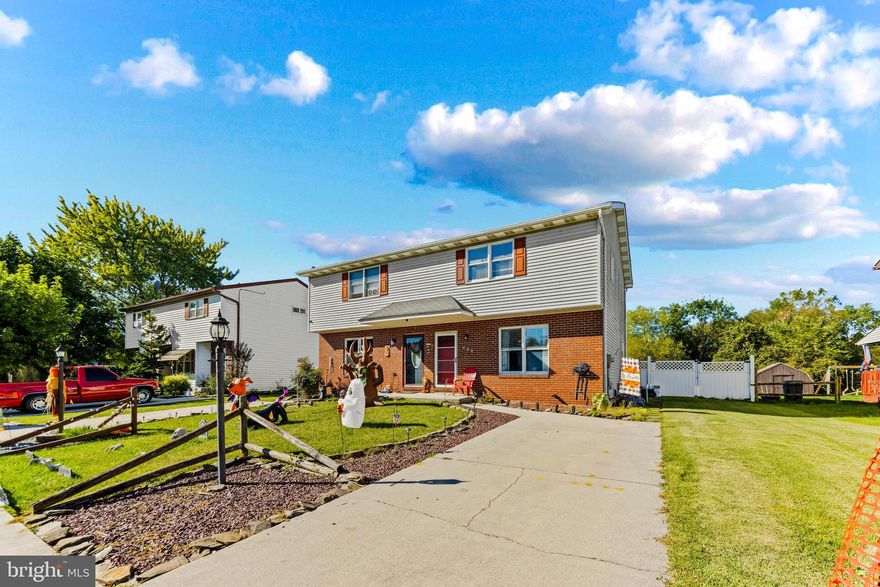 **RECENTLY INSTALLED, BRAND NEW, HVAC/FURNACE 2025*** Welcome to this beautifully maintained end unit townhome, nestled in a quiet, family-friendly neighborhood known for its top-rated schools and unbeatable community spirit—especially during Halloween, when it's considered one of the best trick-or-treating spots around! This home boasts a spacious, fully fenced backyard, perfect for pets, play, and entertaining. But what truly sets this property apart is the additional acre+ of township-protected environmental land directly adjacent to the home. While township property, the owner of this home has sole privileges to use and maintain the space, to enjoy for personal leisure—like a garden or swingset.  Located on a quiet street, this duplex unit offers added privacy, natural light, a master ensuite bathroom, plenty of storage space in the basement at a great price point for first time homebuyers. It’s the perfect combination of townhome convenience and single-family outdoor living.