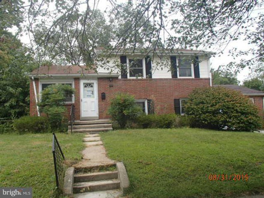 Asset built prior to 1978 - Lead-Based Paint Potentially Exists. Wonderful chance to own this value priced home.  Large corner lot. Enjoy nice room sizes, wood floor in lower level family/rec room. Wood burning stove. Convenient location, close to shopping and dining, and minutes to downtown Baltimore.