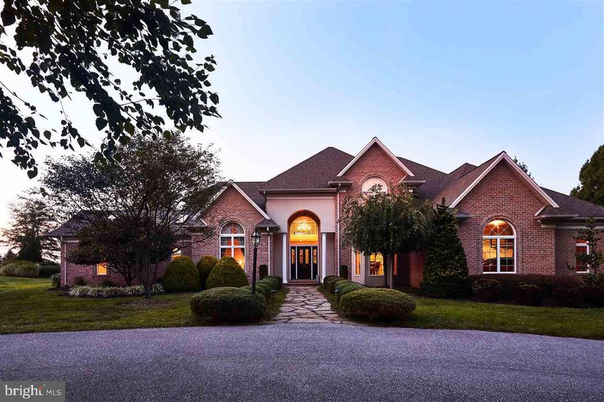 A WONDERFUL OPPORTUNITY AWAITS! MINUTES TO MECHANICSBURG/CAMP HILL/RT 15. ABSOLUTELY STUNNING CUSTOM ESTATE, 11+ ACRES. OPEN FLOOR PLAN IDEAL FOR ENTERTAINING. OWNER'S SUITE W/GREAT 25X15 CUSTOM W/I CLOSET, SKYLITES, DRESSING AREA. 1700 SF FINISHED W/O LL, DEN, GYM, MEDIA RM. INCREDIBLE GOURMET KITCHEN. BREATHTAKING VIEWS, INGROUND POOL, PERGOLA, ORNAMENTAL POND, CIRCULAR DRIVE. 4-CAR ATTACHED, +3 CAR DETACHED GARAGE W/FIN LOFT, HEAT/AC, UNDERGROUND STORAGE. VAULTED CEILINGS, DECORATIVE COLUMNS, SEC.SYST.