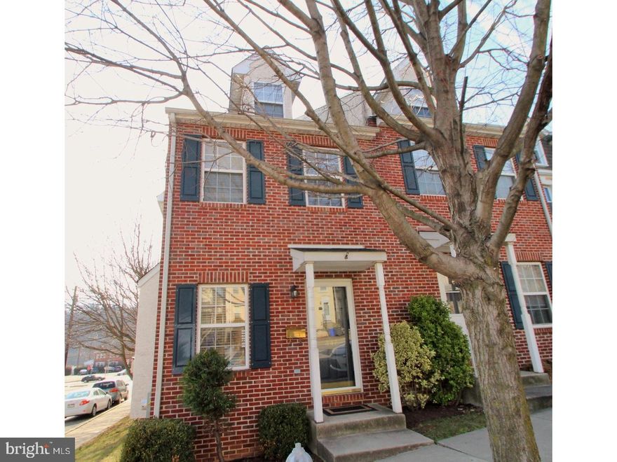 Absolutely stunning, twin home home located in highly desirable, Conshohocken. Excellent school district and in walking distance to Fayette Street's shops, restaurants & nightlife! Public transportation is close by (both train & bus), and easy access to major highways. This home has been meticulously cared for and is truly move-in ready! Unique finishes and details in every single room, this home is situated on a corner lot with large deck and fenced-in backyard. Two off-street parking spaces make coming home at night effortless, no need to drive around looking for a spot.  Walk right into the sunny living room complete with hardwood flooring, recessed lighting and gorgeous TV built-in surrounding the gas fireplace. When TV is not in use, it can easily be hidden away. Continue back the hallway to the cozy breakfast nook surrounded by windows before continuing through the stately pillars into the huge eat-in kitchen. The nook is a great spot to enjoy your morning cup of coffee! This impressive kitchen features built-in bench seating surrounding the dining table with custom cushions (color ties in with dark counters), oodles of cabinet and counter space, stainless steel appliances (fridge, gas range, built-in microwave & dishwasher), recessed lighting and glass sliders leading outside to the deck. Great for entertaining friends & family come this Spring & Summer!  Access to the finished basement is located right off of the kitchen and is perfect to use as a family room. There is a powder room in the basement for added convenience and built-in wine storage underneath the stairs! The neutral color theme continues upstairs to the 2 spare rooms, full hallway bath & laundry room. The 1st bedroom includes plush carpeting, ceiling fan and overlooks the backyard. Gleaming hardwood floors and large closet complete the 2nd bedroom which overlooks the front of the home. The bathrooms includes shower/tub combo & oversized vanity sink that makes getting ready in the morning a breeze.  The top floor is home to the beautiful master suite flanked by the walk-in closet & master bath. A huge soaking tub is situated below the double windows, providing a tranquil area to relax after a long day. Finishing up the bathroom is the walk-in shower & oversized vanity sink.  If you're looking for elegance coupled with great functionality, then look no farther, this is the home for you! Contact us today to schedule your personal tour of this spectacular home, you won't be disappointed!