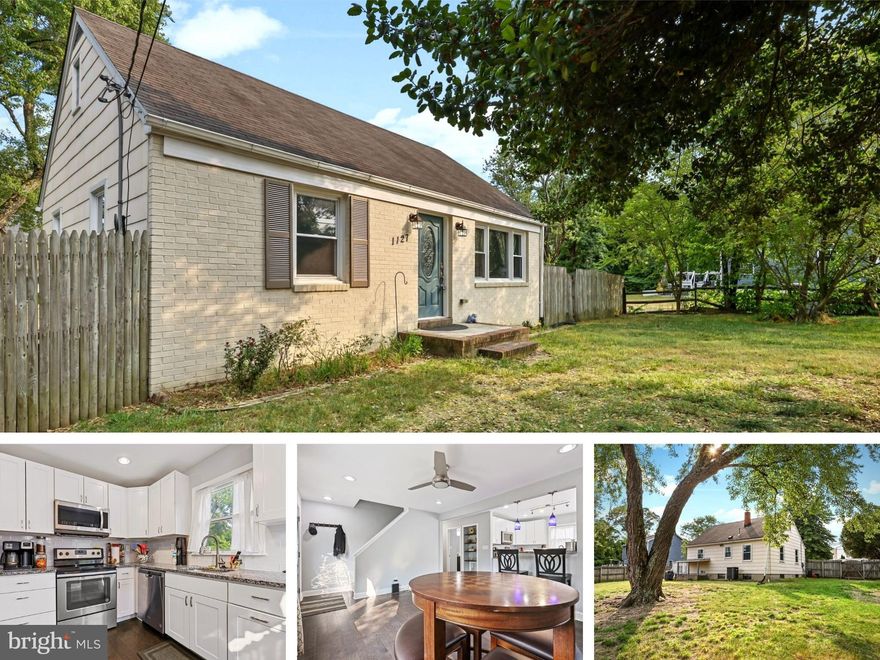 BUY THIS AWESOME HOME FOR LESS THAN $2,200 PER MONTH OR TRADE! SPECIAL FINANCING AVAILABLE: RATES LESS THAN 5.1% FOR THOSE WHO QUALIFY. PERFECT MOVE-IN CONDITION AND READY FOR YOU. BEAUTIFULLY PRESENTED INTERIOR, STYLISH MODERN UPDATES, AND EXPANSIVE LEVEL LOT COMBINE FOR READYMADE FAMILY COMFORT IN THIS CHARMING CAPE COD. IT ENJOYS A CENTRAL LOCATION, CLOSE TO SCHOOLS, SHOPS, AND DAILY ESSENTIALS. SEVERN RUN NATURAL ENVIRONMENT AREA IS A SHORT DISTANCE AWAY AND PROVIDES A BEAUTIFUL WEEKEND ESCAPE AMONG ITS 1,600 PROTECTED ACRES WHICH ARE LOADED WITH FISHING SPOTS AND PLENTY OF HIKING TRAILS TO TRULY ENJOY NATURE. THIS HOME IS NESTLED ON ALMOST A HALF-ACRE AND ITS SECURE BACKYARD PROVIDES A PERFECT SPACE FOR CHILDREN AND PETS PLUS THE HUGE OUTBUILDING HAS ALL THE SPACE YOU NEED FOR STORING LARGER ITEMS. BATHING IN NATURAL LIGHT, IT PROVIDES MODERN COMFORT AND CONVENIENCE, PRESENTING AN ATTRACTIVE ENTRY POINT INTO A SOUGHT-AFTER FAMILY SUBURB. THE SLEEK MODERN KITCHEN HAS STAINLESS STEEL APPLIANCES, TILE BACKSPLASH, AND GRANITE COUNTERTOPS. MASTER RETREAT ON THE UPPER LEVEL HAS A DOUBLE VANITY AND LARGE SHOWER IN MASTER BATH. THE OVERSIZED UNFINISHED LOWER LEVEL HAS TONS OF POTENTIAL. HIGHLIGHTS INCLUDE BRIGHT MAIN-LEVEL BEDROOMS, GLEAMING WOOD FLOORS, CEILING FANS, NEUTRAL PAINT, AND NEW WINDOWS. THIS FABULOUS HOME IS JUST WAITING FOR A NEW FAMILY TO COME ALONG AND MAKE IT THEIR OWN.  OPEN HOUSE EVERY DAY - CALL FOR TIMES!