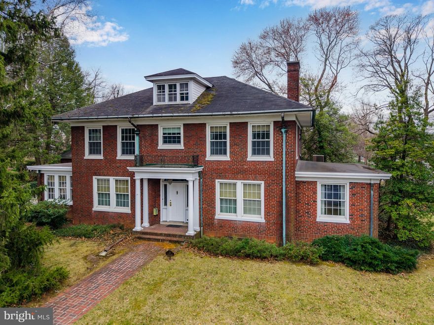 Welcome Home to 12 Kenwood Road!  Built in 1927, this home is filled with historic charm and potential. Step inside the Foyer and you realize they don't build them like this anymore!  A traditional colonial floorplan with a few surprises.  Large, grand rooms for dining and living feature tall ceilings, corner cabinets, wood floors.  Kitchen was updated decades ago but offers its charm and character.  Former doctor offices to the left side of the home (with separate entrance)  could be perfectly converted into a first floor bedroom(s) or use as home offices, play room, flex space.  Flanking the living room is the coziest library room with fireplace, built-ins and is the perfect place to curl up with a book or use as a den.  Hardwood floors throughout most of the home as well as other little wonderful details.  The 2 upper levels offer 4-5 bedrooms and 2 baths plus storage.  The lower level basement for storage, as well as the detached garage.   

Located at the corner of Kenwood and Philadelphia Ave, your neighborhood is a quiet place just steps from Downtown Chambersburg. Wilson College is across the street... enjoy walks by the stream and equine center... it's the perfect extension of your "backyard".  Walk right down the historic Philadelphia Avenue to Downtown for events, dining, shopping, churches and more!

Selling as-is for the Estate, this home offers the perfect blend of character and potential for you to bring your  vision and make it your own!