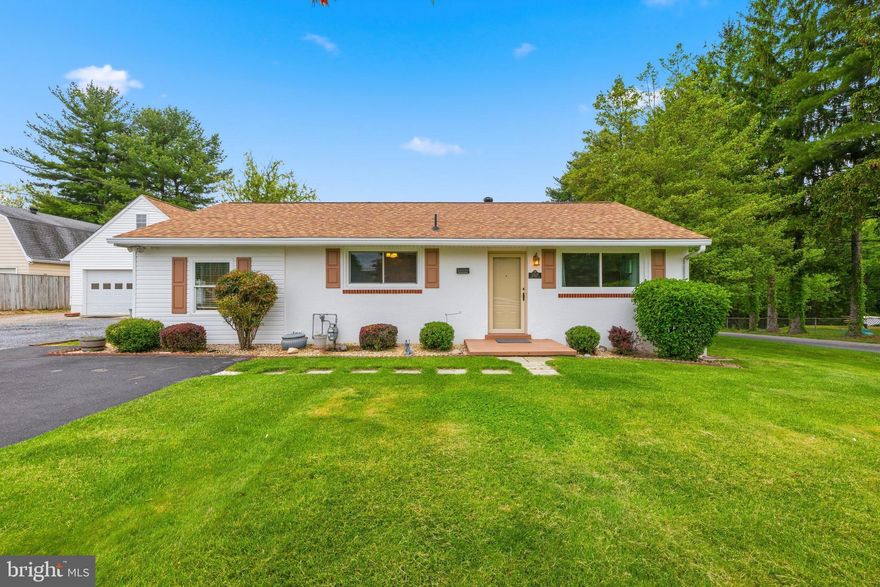 Beautifully maintained 3BR/2BA rancher set on a picturesque flat ½-acre lot in sought-after Mount Airy (Frederick County). This home offers comfortable main-level living plus a fully finished lower level featuring a full bath and kitchenette—ideal for guests, extended family, or flexible living space. The oversized detached garage with loft provides exceptional storage, workshop potential, or hobby space. Major updates include a newer roof, carpet, flooring and windows, reflecting true pride of ownership. Enjoy a peaceful setting with room to spread out, all while being conveniently located to commuter routes, shopping, and dining. A rare find combining space, versatility, and condition—move-in ready!