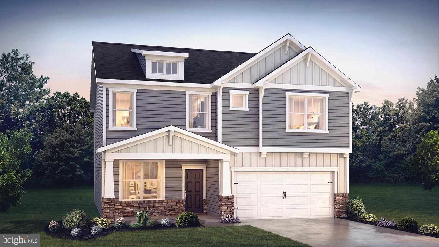 QUICK DELIVERY AT PARK HILL ESTATES! The Pennwell by D.R. Horton is a new construction home plan featuring approx. 2500 square feet of open living space. There are 4 large bedrooms, 2.5 baths, 2 car garage and a finished basement. The Pennwell features a staircase situated away from the foyer for convenience and privacy, as well as a wonderful study or flex room, you decide how it's used! The kitchen is well-appointed with beautiful cabinetry, a large pantry, stainless steel appliances, and a built-in island with ample seating space. Enjoy the added convenience of this home’s spacious laundry room located on the second floor. There is a FINISHED BASEMENT with plumbing rough-in for the future bathroom and a large storage area as well. Photos are representative and not the actual home. The finish colors in this home may be different. Model home will be open Monday thru Saturday 10:00 am to 5:00 pm. and Sunday 11:00 am to 5:00 pm.