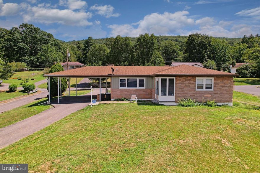 Welcome home! Meticulously maintained rancher in La Vale. This home has hardwood floors throughout the main level. 3 Large bedrooms, and a Large kitchen and Dining Room. This home has plenty of space. 2 car car port and plenty of parking. HVAC (2024) and Architectural Roof.
