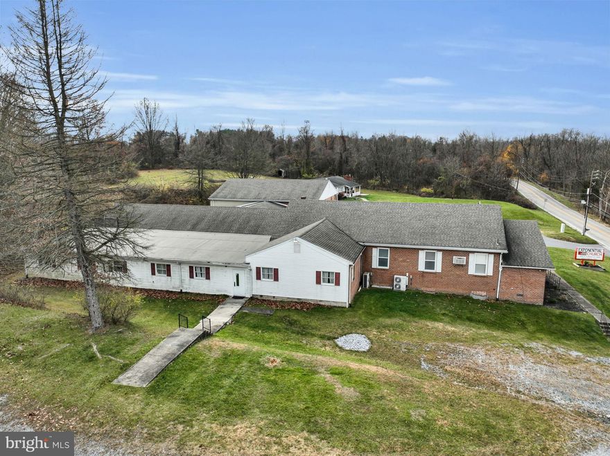 This spacious house and church w/gymnasium, gathering place and beautiful sanctuary is waiting for a faith-based group to expand its reach in the Colonial Park area. It is a multifunctional property that would welcome a preschool, homeschooling group etch. The house on the property is currently being rented and the beautiful parking lot is spacious and convenient to both the house and the church building.