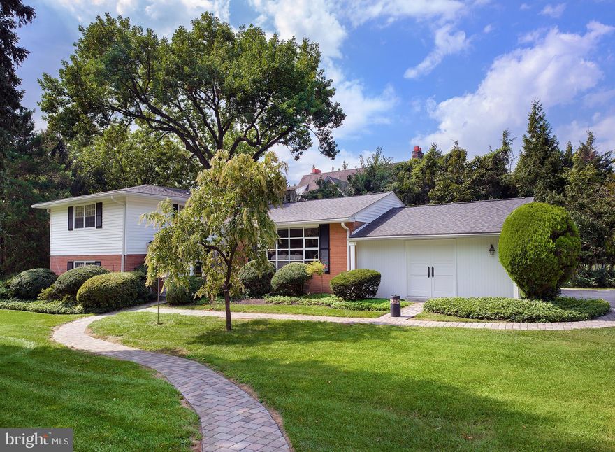 Situated on a premium corner lot in a peaceful and friendly neighborhood, this 4 bed 2.5 bath home boasts over 2,500 square feet of indoor living space and ample outdoor space for you to enjoy. With its unique open floor plan, 230 Mathew Road is truly the perfect place to entertain family and friends! The lovely, light-filled living room with curved window opens directly into the formal dining room, which then flows seamlessly into the updated eat-in kitchen with stainless steel appliances. 
With just a few steps down, you can get some work done in the home office with enough room for two, or enjoy some family time in the cozy family room with wet bar and sliding glass doors that lead you to the picturesque rear yard. 
Throughout the home you will find tons of thoughtful, custom storage, including in the attached 2 car garage with a closet that has enough room for the entire family’s bikes. 
Upstairs, your spacious primary bedroom awaits. With a recently updated ensuite bathroom and plenty of room to relax, this bedroom is the perfect escape. Meanwhile, family and friends can enjoy the comfort of the three other bedrooms and updated hall bath nearby. 
All this is perfectly located in desirable Merion Station near award winning Lower Merion schools and with easy access to Center City.