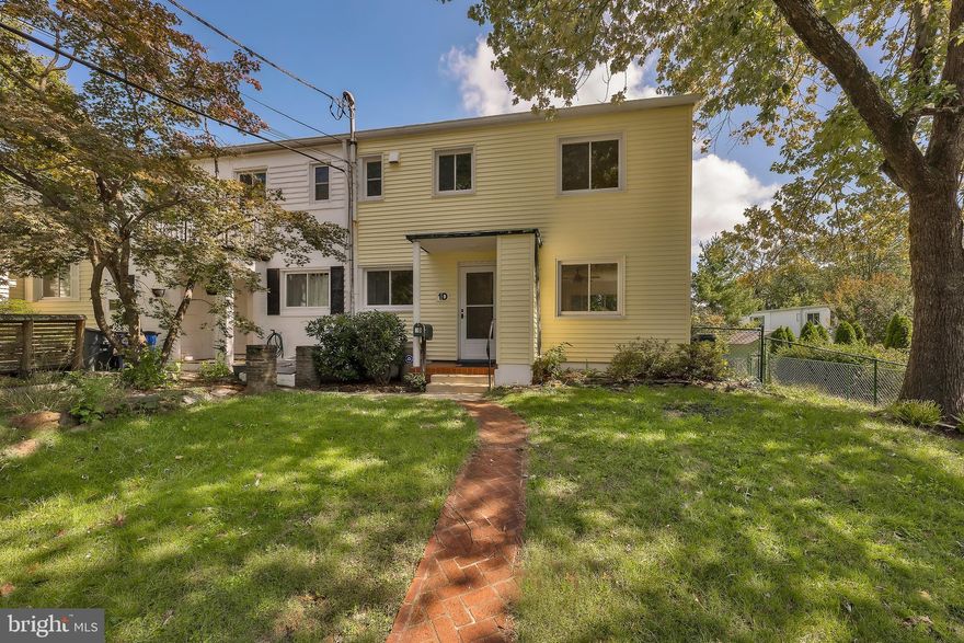 Welcome to this classic Art Deco-era home located in the Greenbelt Homes housing cooperative. This gracious townhouse offers 3 bedrooms with one bath upstairs, and a powder room just off the dining room on the main level.  The home features energy-efficient mini-split heating and cooling, ensuring you stay comfortable year-round. A stackable washer and dryer has been tucked into one of the bedrooms, making laundry days much simpler. The hardwood plank flooring adds warmth throughout both levels of the home. Unlike many other Greenbelt co-ops, this home has a garage that conveys with the property--it's not a rental. The garage is on the opposite end of the row from the house, and has electricity. In front of the garage is a driveway that easily accommodates a vehicle. The property is located in a central but quiet spot on the library side of town. The fenced backyard provides a private retreat for relaxation or entertaining guests. Additionally, the home backs to one of Greenbelt's beautiful pocket parks, with green space, walking paths, and a small playground. 1D Ridge is just across the street from a path that leads through city woodlands to Lakeside Drive and Greenbelt Lake. Nature enthusiasts will appreciate the easy access to outdoor recreational activities and the tranquility of this part of town. Houses don't often come up at this "top of the loop" location. Maybe this is the one you've been waiting for!