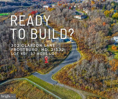 Vacant Land For Sale - 302 Clarion Lane<br/> FROSTBURG, MD 21532