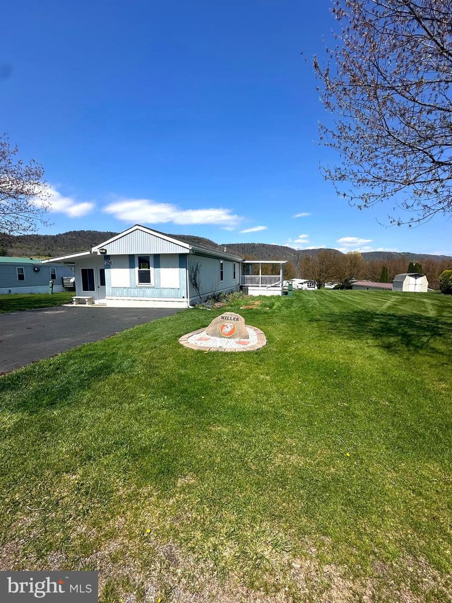 This charming 2-bedroom, 1-bathroom home features, Custom wood kitchen cabinets, Updated appliances, custom blinds, newer furnace and heat pump, Triple pane windows, Stunning 12x16 covered porch with weather resistant decking and 8x26 three season enclosed patio. Don't miss your opportunity to live in the desirable Continental Courts community in Bellefonte. 15 minutes from State College.