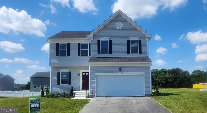 MOVE IN READY! Brand New Built  Rockford floor plan by Maronda Homes Step inside to discover a welcoming light filled front room and foyer! Journey further into the home and find a sizable family room seamlessly connected to the breakfast nook and kitchen, complete with kitchen island, granite countertops and stainless steel appliances. All bedrooms, including the luxurious primary suite, are located on the second floor, providing convenience and privacy. The master suite is a retreat in itself, featuring a spacious bathroom and closet. Completing the second level are three ample bedrooms, a well-appointed hall bath, and a convenient laundry room. Large unfinished basement complete with welled exit to rear yard. A MUST SEE!  VISIT MODEL AT 79 SPATTERDOCK ROAD FOR ACCESS TO THIS HOME.  Photos showcase a similar model for reference.