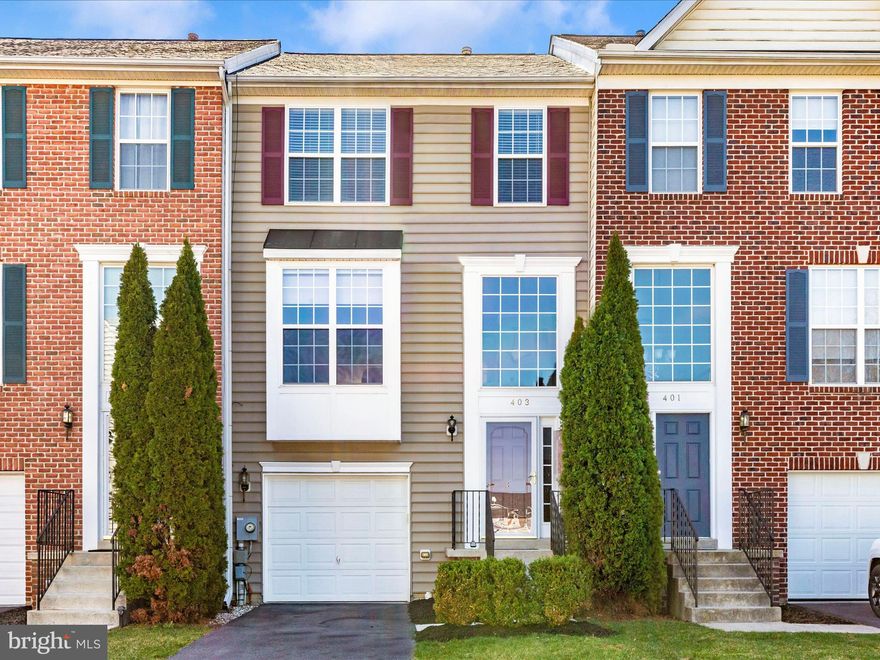 All Offers Due Wednesday,  April 9th @ 12pm
Welcome to this Stunning 3-bedroom, 3-Full and 2 Half Bath Townhouse located in the Desirable Fletchers Grove Community, just minutes from the charming historic downtown Boonsboro.   This home Boasts a One-Car Garage and Features Bump Outs on all Three Levels, Providing Ample Living Space and Natural Light.    Step Inside to Find a Modern and Inviting Layout, Perfect for Both Entertaining and Everyday living. The Spacious Kitchen Flows Seamlessly into the Morning Room and Living Areas, Creating a Warm and Welcoming Atmosphere. The Fenced Backyard offers a Private Oasis, Backing to Serene Trees Ensuring Peace and Tranquility.   Enjoy outdoor Gatherings on the Paver Patio or relax on the Composite Deck, Perfect for Enjoying the Beautiful Surroundings. With its Thoughtful Design and Prime Location, this Townhome is a Perfect Blend of Comfort, Style and Convenience.     Don't miss the Opportunity to Make this your Dream Home!