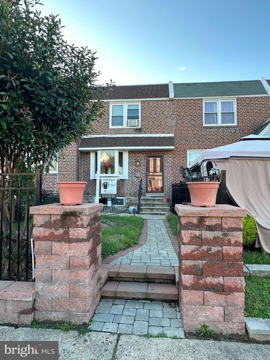 Discover the possibilities at 6332 Farnsworth St, Philadelphia, PA 19149. This 3-bedroom, 1-bathroom home presents a fantastic opportunity to create your dream space in a prime location.

Key Features:

3 spacious bedrooms provide ample room for your family or guests.  A newly renovated bathroom adds a fresh touch to this home. While the kitchen needs some work, it's a blank canvas for your culinary creativity. Customize it to your taste and create a chef's paradise. The duct work has been completed, saving you time and effort on any HVAC upgrades. Situated in a desirable area, this property offers easy access to schools, parks, public transportation, shopping, and dining.

Are you a DIY enthusiast or an investor looking for a renovation project? This home offers a solid foundation and the chance to transform it into a charming, modern space tailored to your preferences. Bring your ideas and watch your dream home come to life.

Location Highlights:

Schools: Nearby schools make this location ideal for families.
Public Transportation: Convenient access to bus routes and subway stations simplifies your daily commute.
Shopping and Dining: A variety of shops, restaurants, and cafes are just a short distance away.
Recreation: Enjoy the parks and recreational facilities in the neighborhood for outdoor activities and relaxation.

Don't miss this opportunity to put your personal touch on this home and make it truly yours. With a little TLC, this property can become the gem you've been searching for.