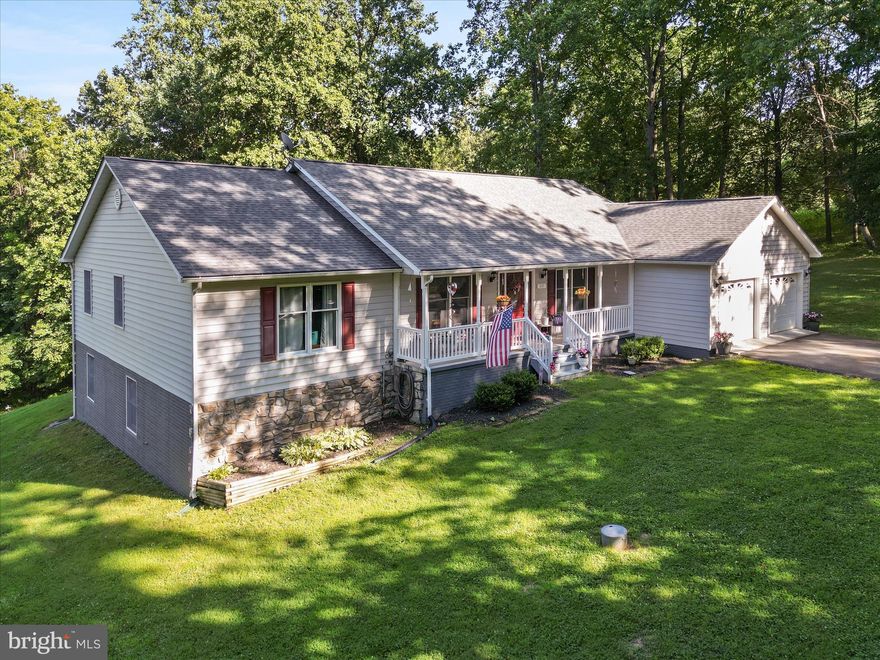 Price reduced, priced below current assessed value. So much space and a BEAUTIFUL lot so close to town. Welcome to 237 White Lane—a beautifully maintained ranch-style home nestled on a serene 6.15-acre wooded lot just 5 miles from town. This spacious property offers the perfect balance of privacy, nature, and convenience, and is located just two lots from National Park land—where wildlife is abundant and trails invite exploration.

Inside, enjoy the ease of single-level living with 3 generously sized bedrooms, 2 full bathrooms, a formal dining room, a dedicated office, and an expansive family room. The large eat-in kitchen is ideal for gatherings and flows seamlessly onto a spacious deck, while the primary suite features its own private deck to relax and enjoy the peaceful wooded views.

The mostly finished basement expands your living space with a huge rec room complete with wet bar, entertainment space, walkout access to the backyard, a full bathroom, a bonus/guest room, and a large storage area plus ample storage/closet space. 

With multiple decks, wooded trails, and space to roam, this home is a true nature lover's retreat—ideal for those seeking space, seclusion, and convenience.

Don't miss this rare opportunity—schedule your private tour today!