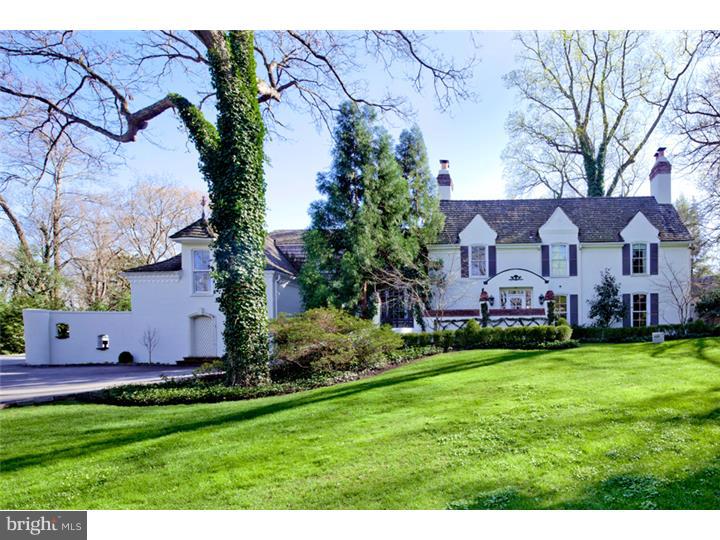 Newbury" is a magnificent Walter Durham ? in pristine condition throughout-that combines abundant old world charm with luxurious, modern amenities. Rich in architectural detail, the 1st floor offers a transverse Reception Hall and grand scaled Living Room and Dining Room, each with fireplaces and served by a Butler's Pantry. A lovely gourmet Kitchen has Paradise Custom Kitchens cabinetry, granite countertops and Breakfast Area, while the adjacent Family Room includes custom cabinetry and Juliet balcony. A Library with handsome cherry recessed paneled walls, coffered ceiling and gas fireplace is part of a seamless Rene Hoffman designed, 2-story addition, which also includes the 2nd floor Master Bedroom Suite with Sitting Area, trey ceiling, fireplace and separate His and Her Baths and closets. Four additional Bedrooms and 3 Baths are located on the 2nd floor, together with Laundry Room. The day lit, walk-out LL offers a Rec Room fireplace, bar and barreled ceiling, Bathroom and Exercise Room. French doors open from many rooms onto the home's breathtaking grounds, have Terraces, beautiful gardens and pool.Seller is in process of appealing the real estate taxes.